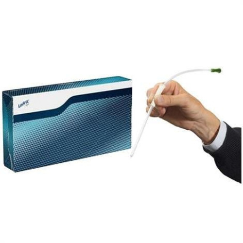 Wellspect Healthcare - 4421040 Urethral Catheter LoFric® Origo™ Nelaton Tip Hydrophilic Coated Polyolefin-based Elastomer (POBE) 10 Fr. 12 Inch Length