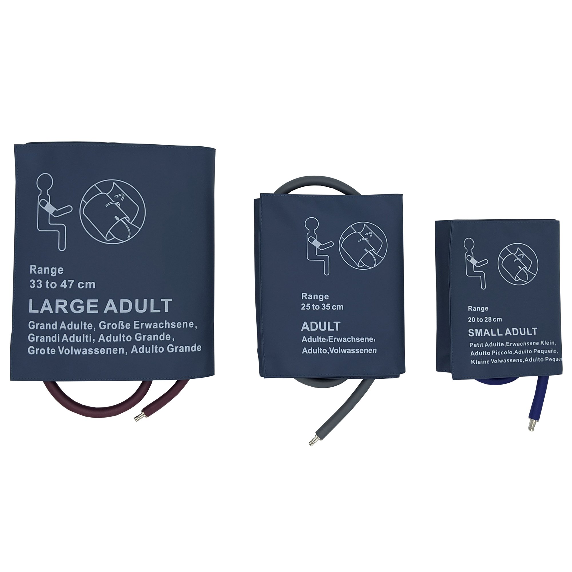 Reusable Blood Pressure Cuff U1885S-01-C12 by EdanUSA & MDPro