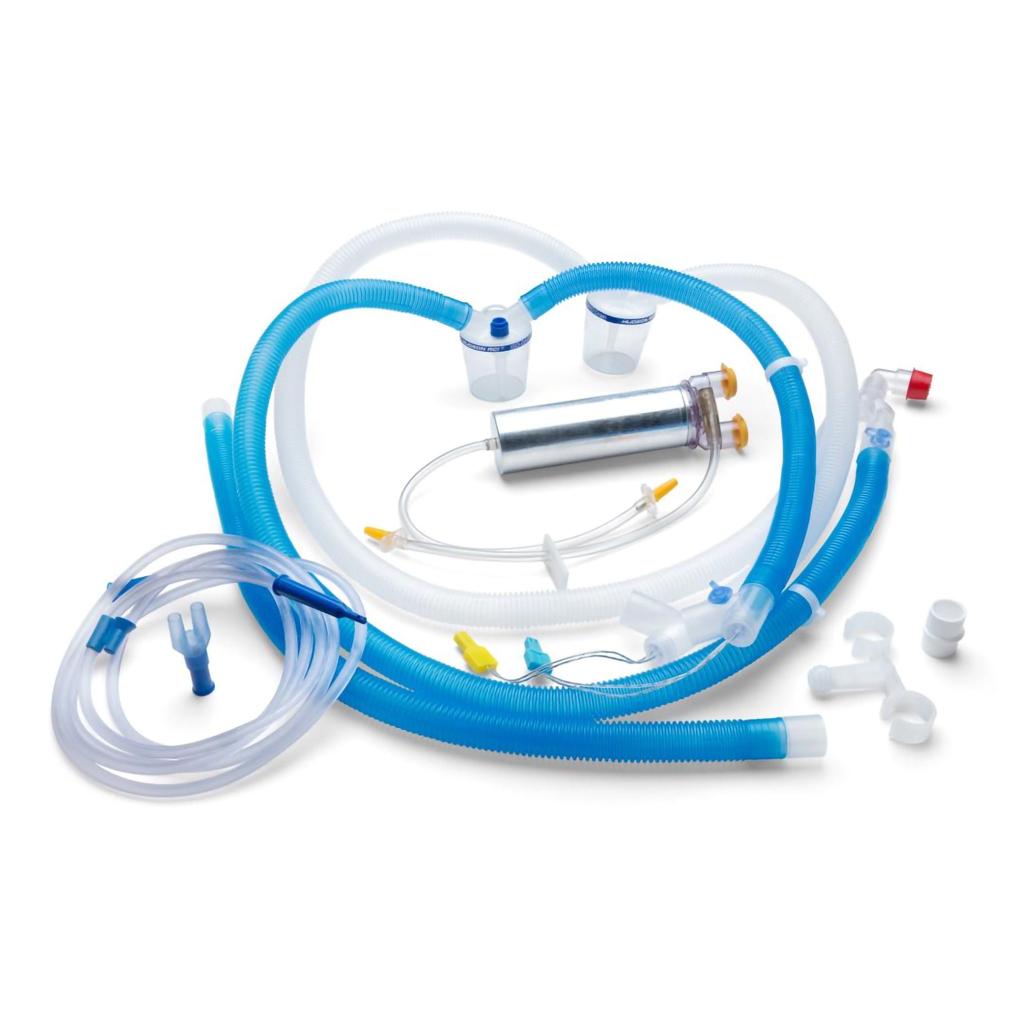 Medline - HUD88036KIT Anesthesia Breathing Circuit ISO-GARD® 72 Inch Tube Dual Limb Adult 3 Liter Bag Single Patient Use Heated Circuit