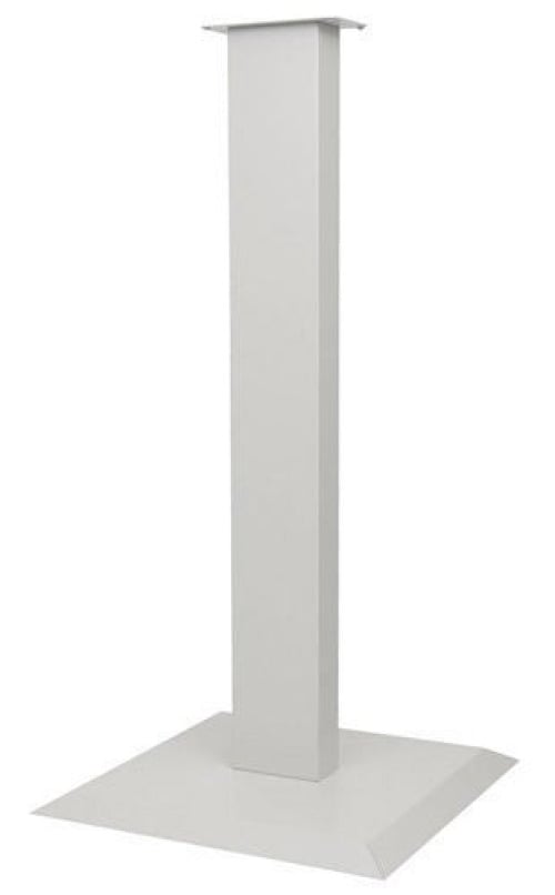 Bowman Manufacturing - BD111-0033 Hygiene Dispensing Station Signature Series Floor Stand Cherry / Black / Clear 18 X 18 X 58.36 Inch, 3 Compartment ABS Plastic / Powder-Coated Steel / PETG Plastic