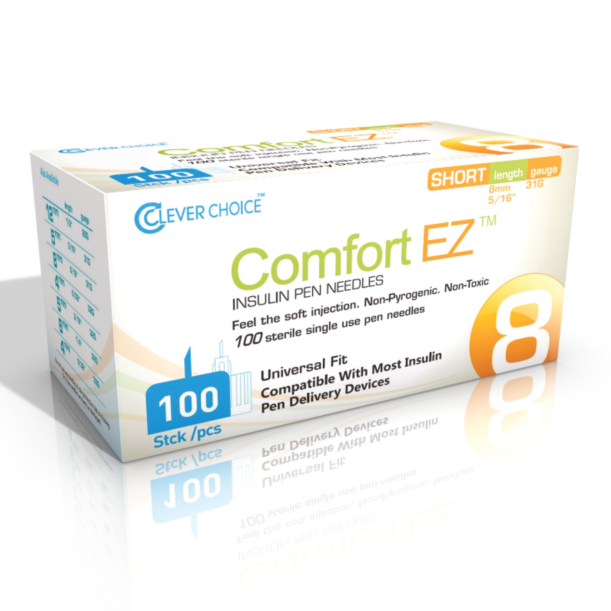 Simple Diagnostics - 31G8 Comfort EZ™ Standard Insulin Pen Needle