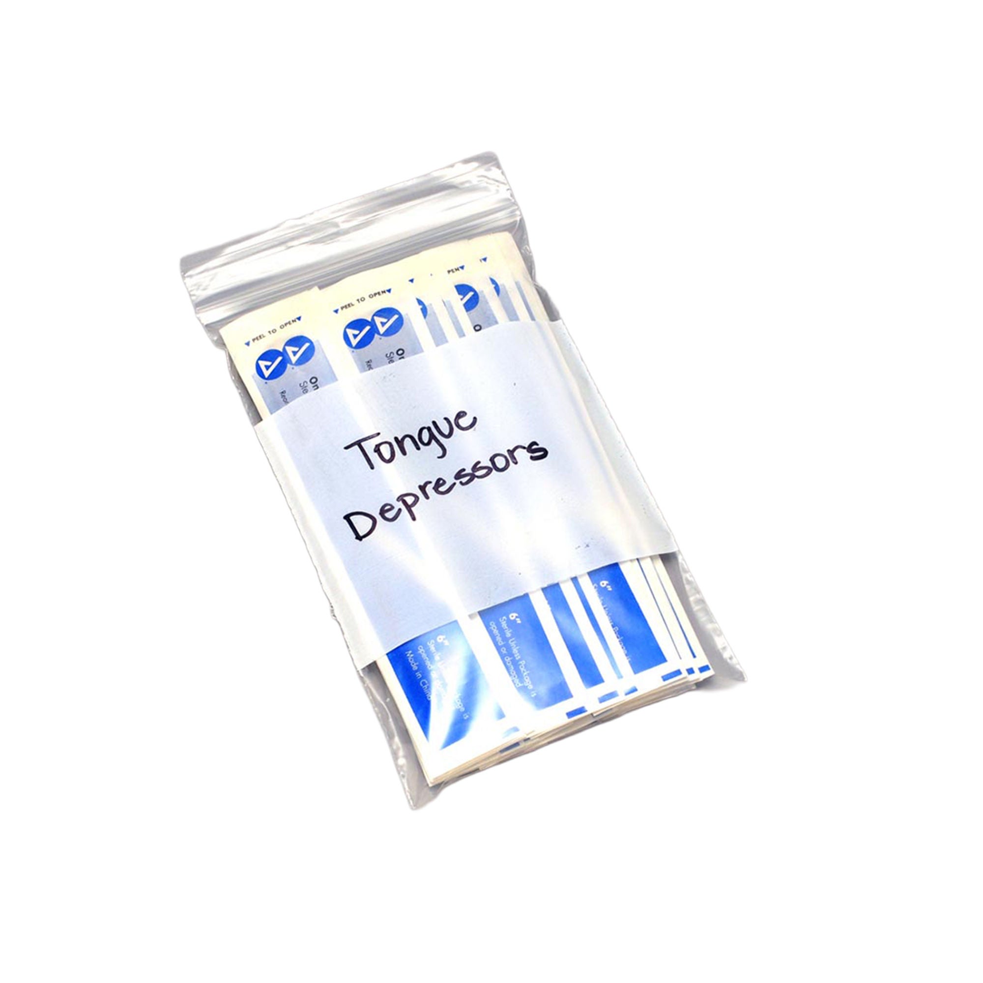 Elkay Plastics - F20203W Reclosable Bag LK® Clear Line 2 X 3 Inch LDPE Clear / White Block Zipper Closure
