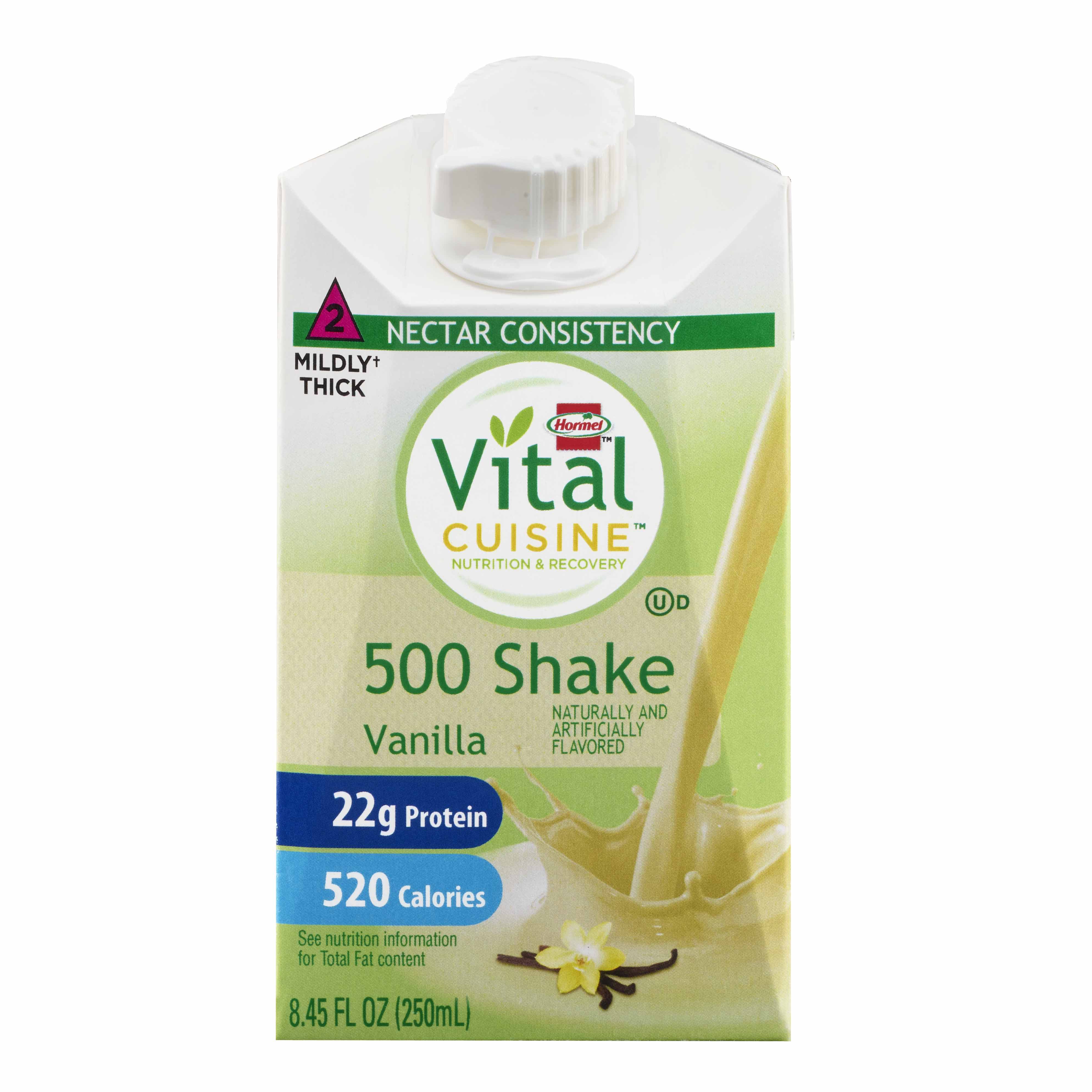 Lyons Magnus LLC - 72504 Vital Cuisine® 500 Shake Vanilla Nutrition and Recovery