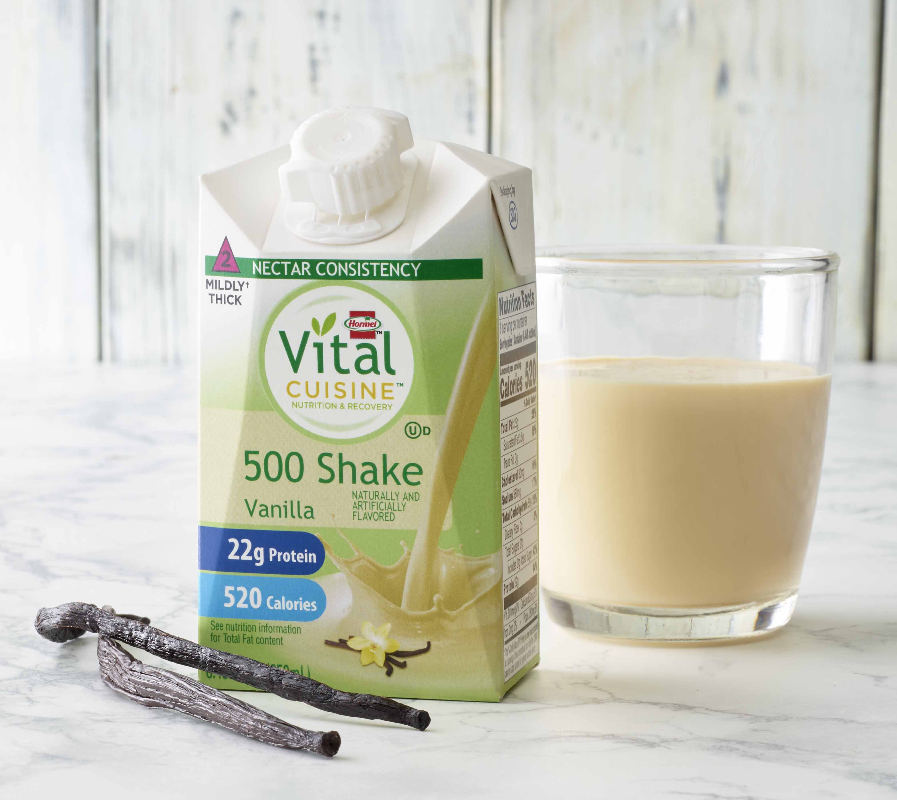 Lyons Magnus LLC - 72504 Vital Cuisine® 500 Shake Vanilla Nutrition and Recovery
