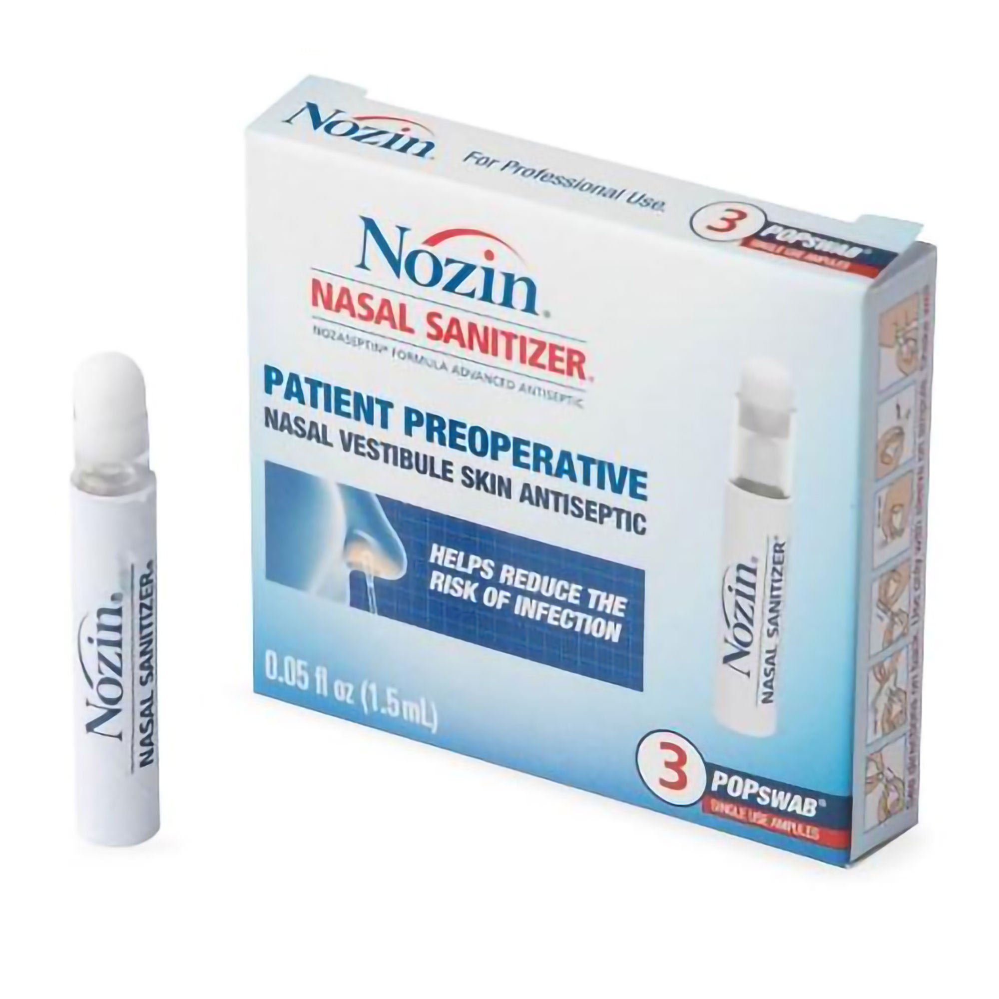 Sourcemark - 401101101 Nozin® Nasal Sanitizer® POPswab® Antiseptic