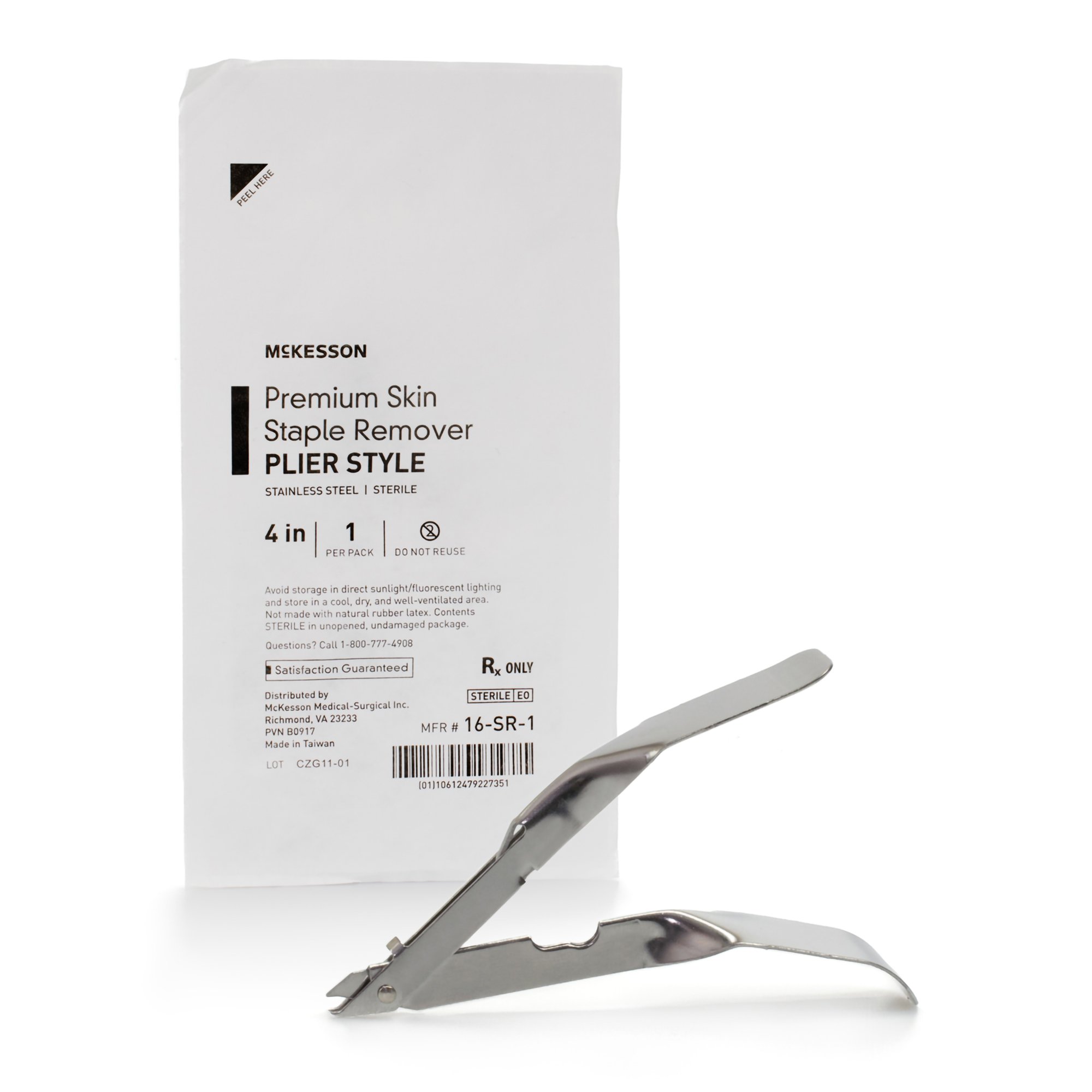McKesson Brand 16-SR-1 - McKesson Premium Skin Staple Removers - 1/Each, 50/Case