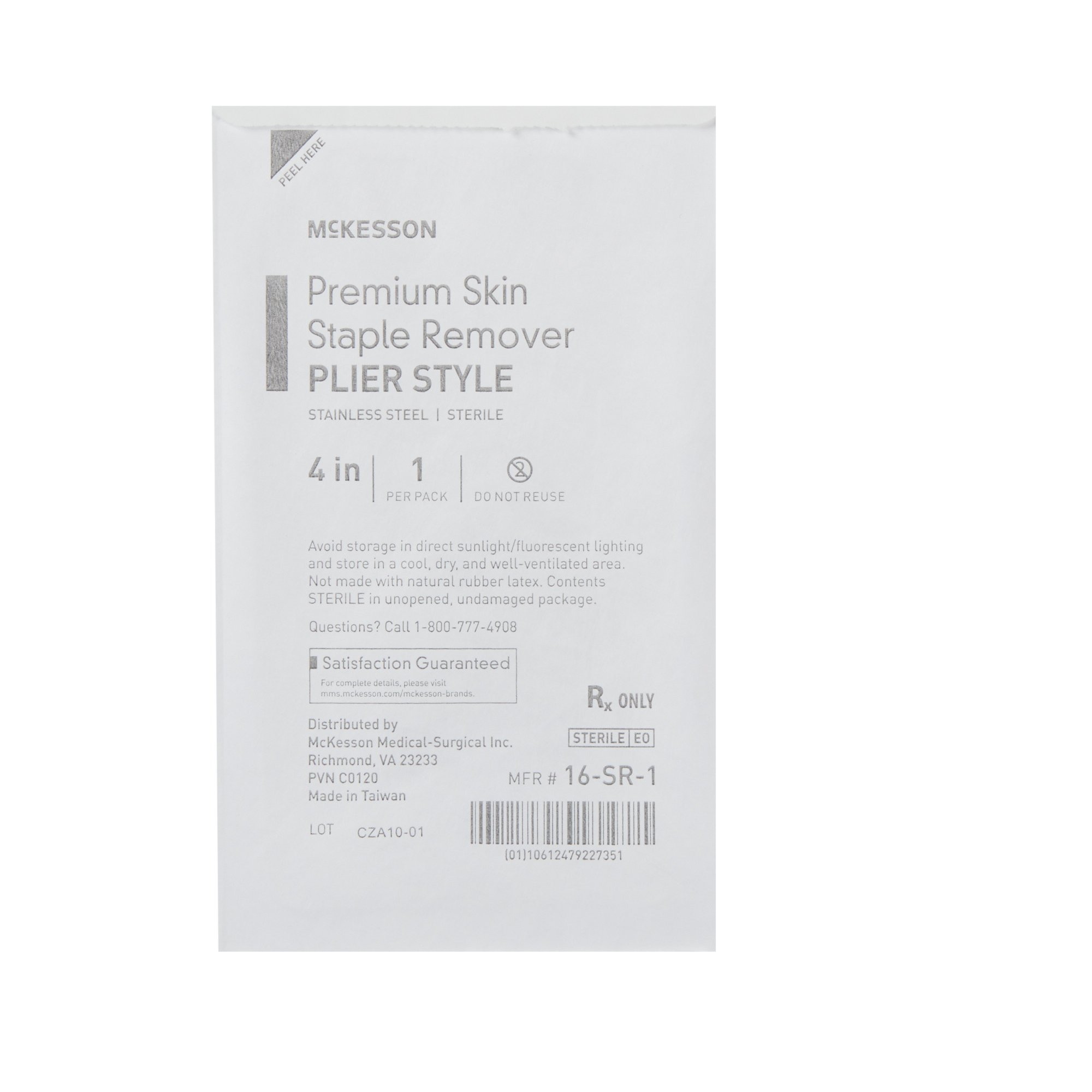 McKesson Brand 16-SR-1 - McKesson Premium Skin Staple Removers - 1/Each, 50/Case