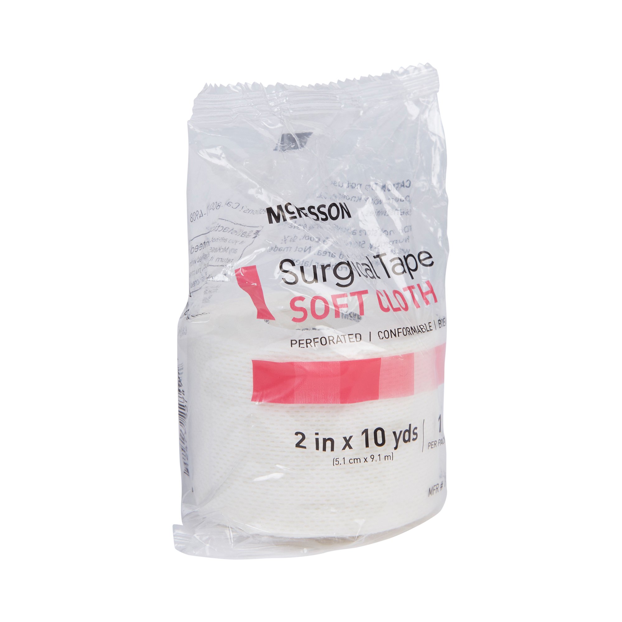 McKesson Brand 172-49220 - McKesson Cloth Medical Tape, 2 Inch x 10 Yard, White - 1/Pack, 12/Case
