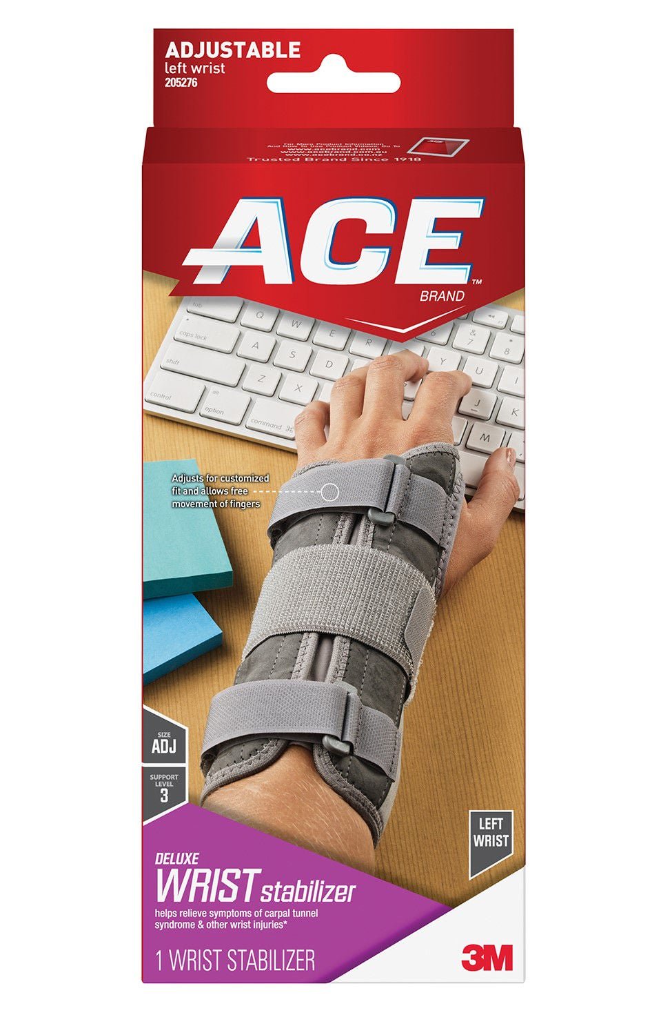 3M Company - 205276 3M™ Ace™ Left Wrist Brace
