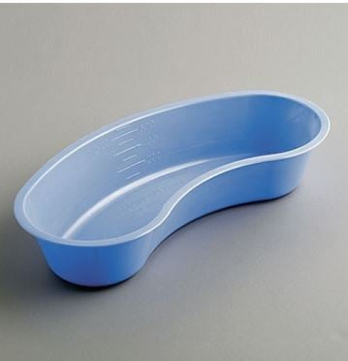 Sklar - 96-7543 Sterile Emesis Basin Sklar® Blue 20 oz. Plastic Single Patient Use