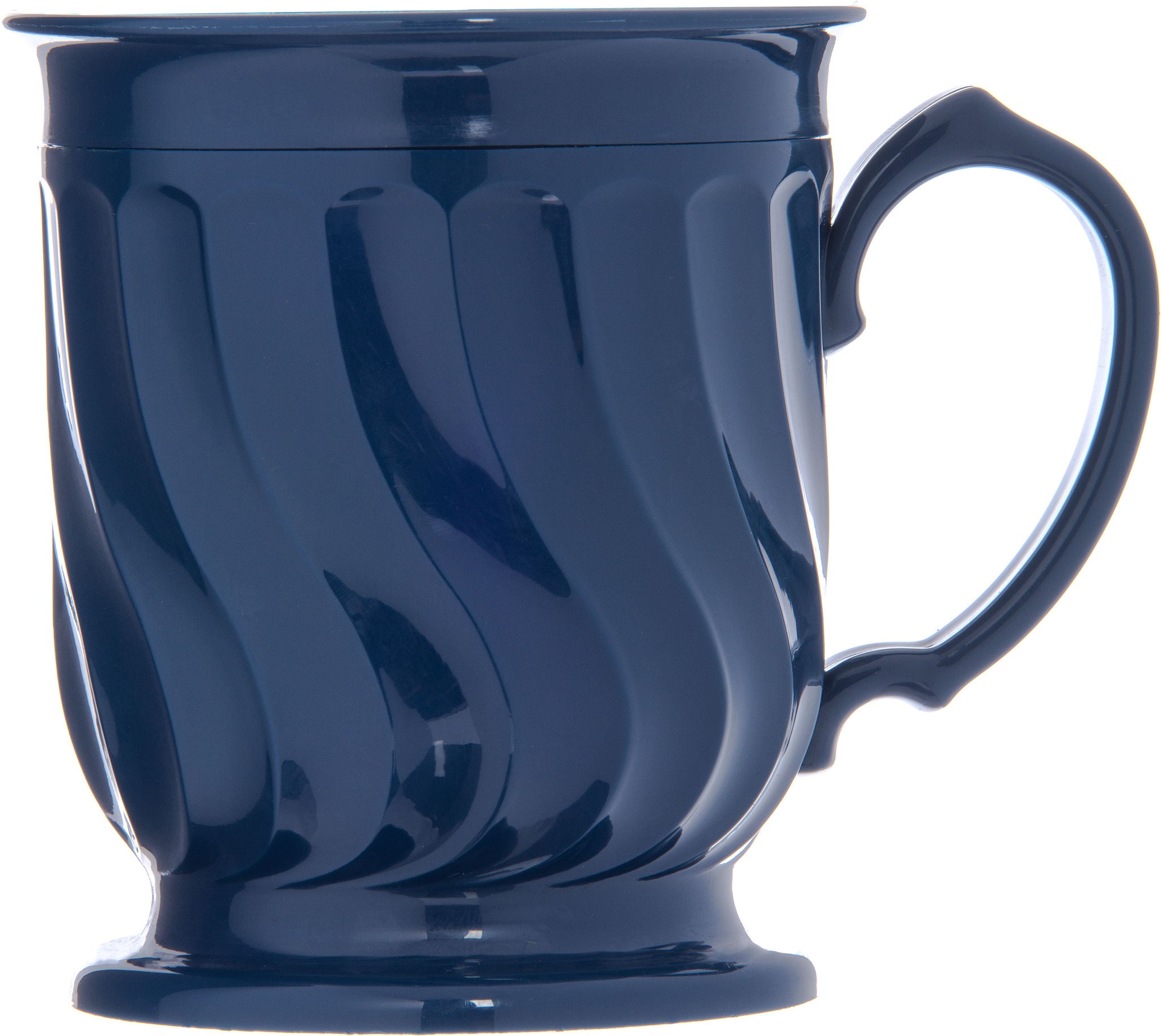 Culinary Depot Inc - DX300050 Mug Dinex® 8 oz. Plastic Midnight Blue Reusable