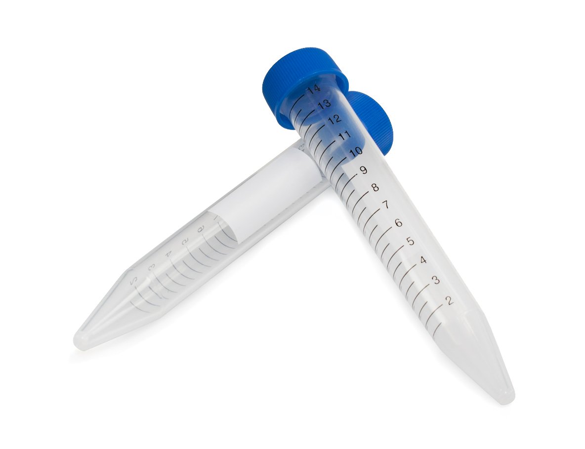 McKesson Brand 177-6284 - McKesson Centrifuge Tube, 15 mL, 17 x 120 mm, Blue Screw Cap - 1/Case