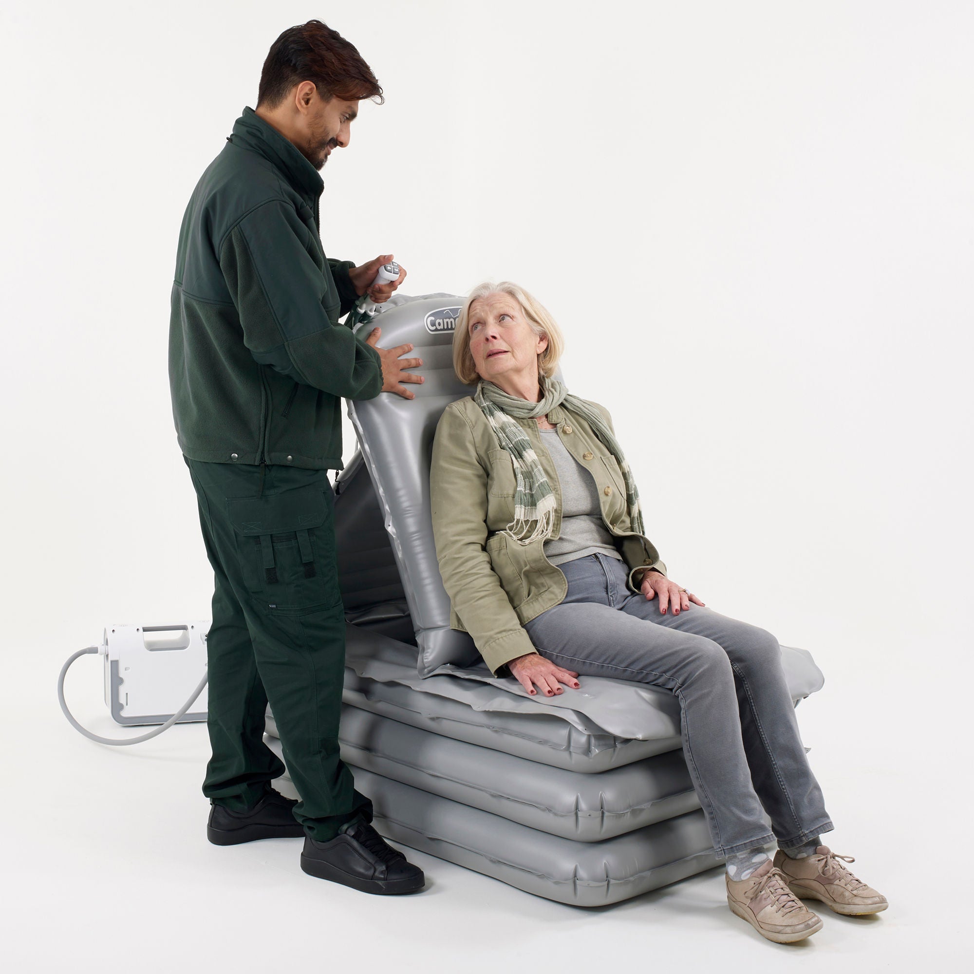 Joerns Healthcare - HKA0050 Lifting Cushion Camel 700 lbs. Weight Capacity Battery Powered