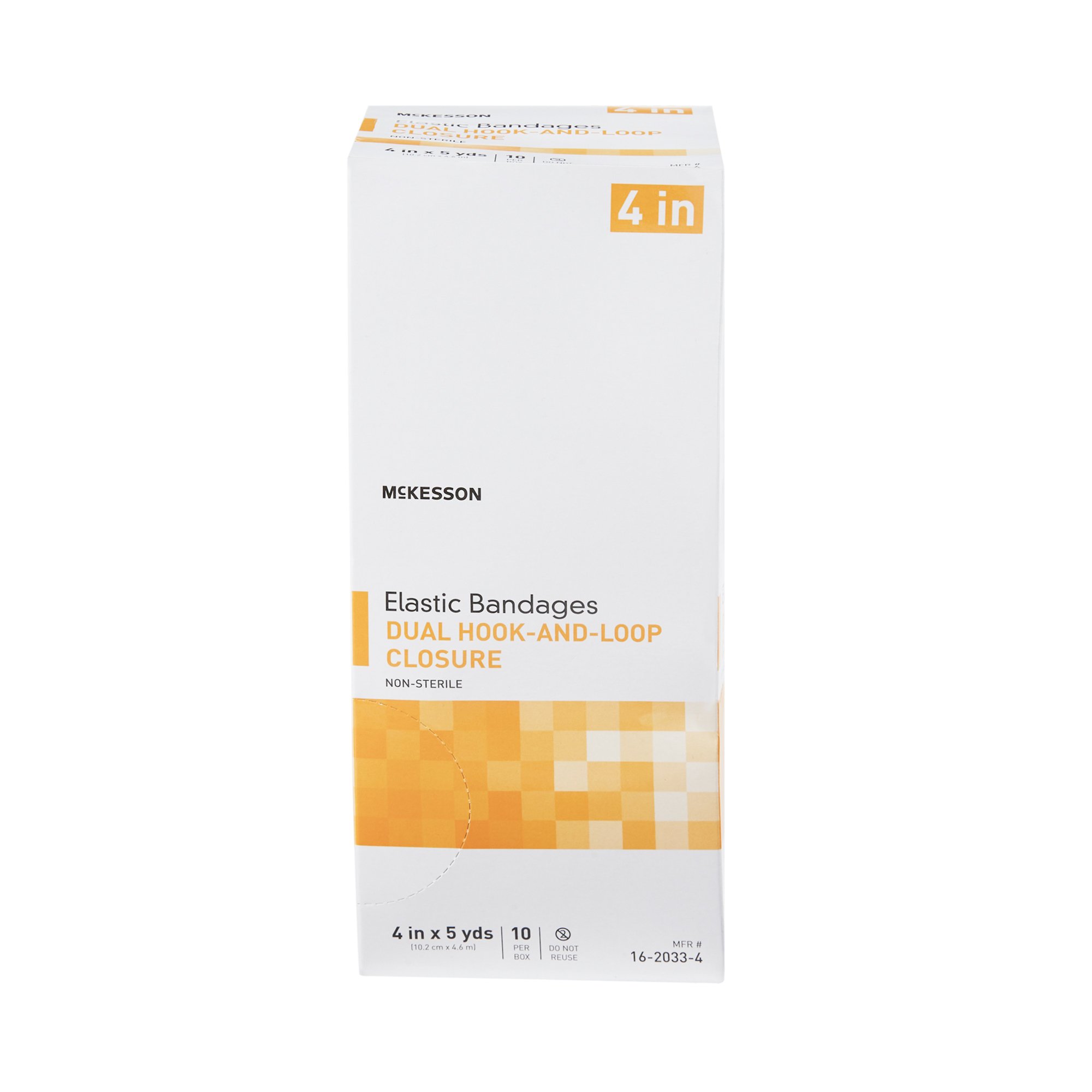 McKesson Brand - 16-2033-4 McKesson Double hook-and-loop closure Elastic Bandage