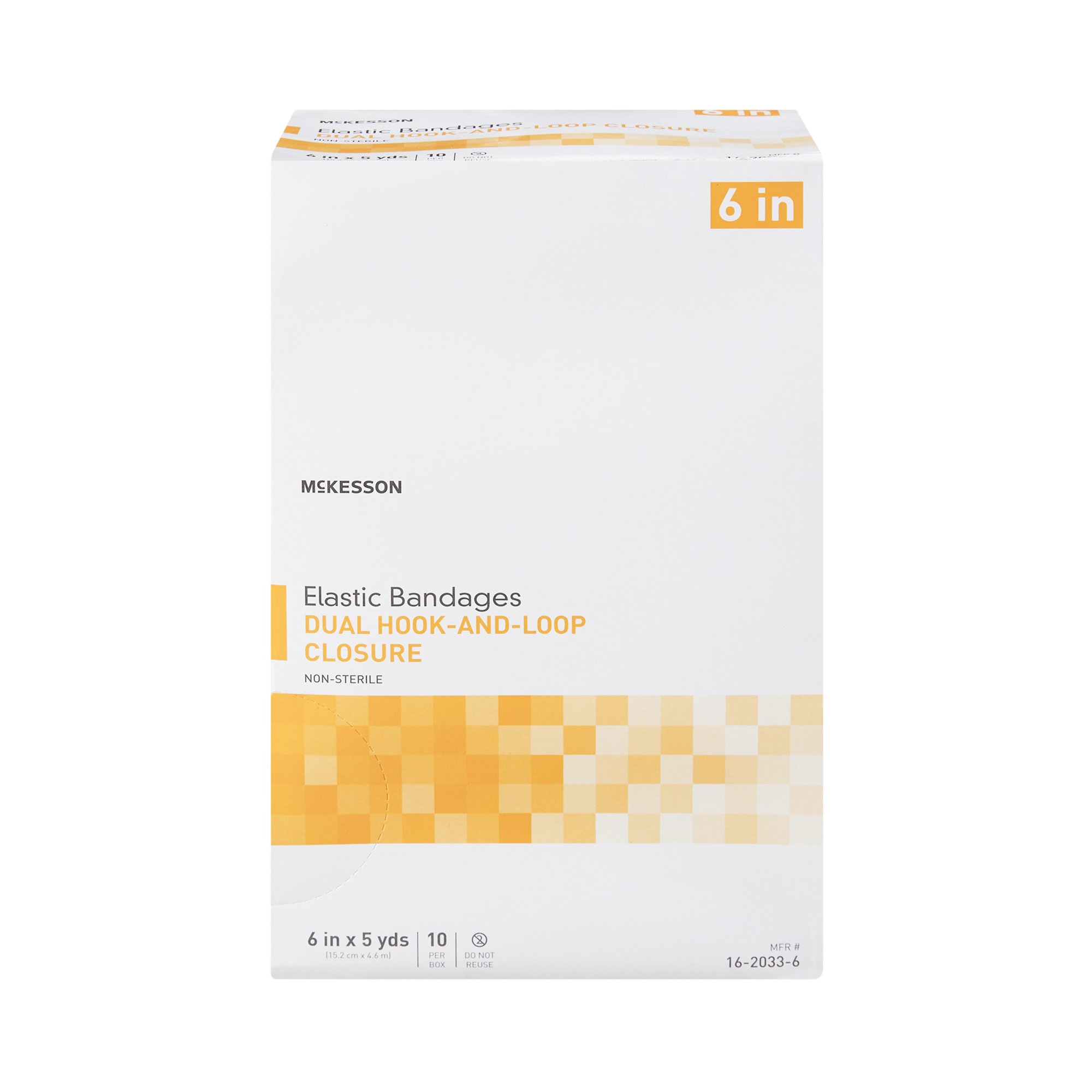 McKesson Brand - 16-2033-6 McKesson Double hook-and-loop closure Elastic Bandage