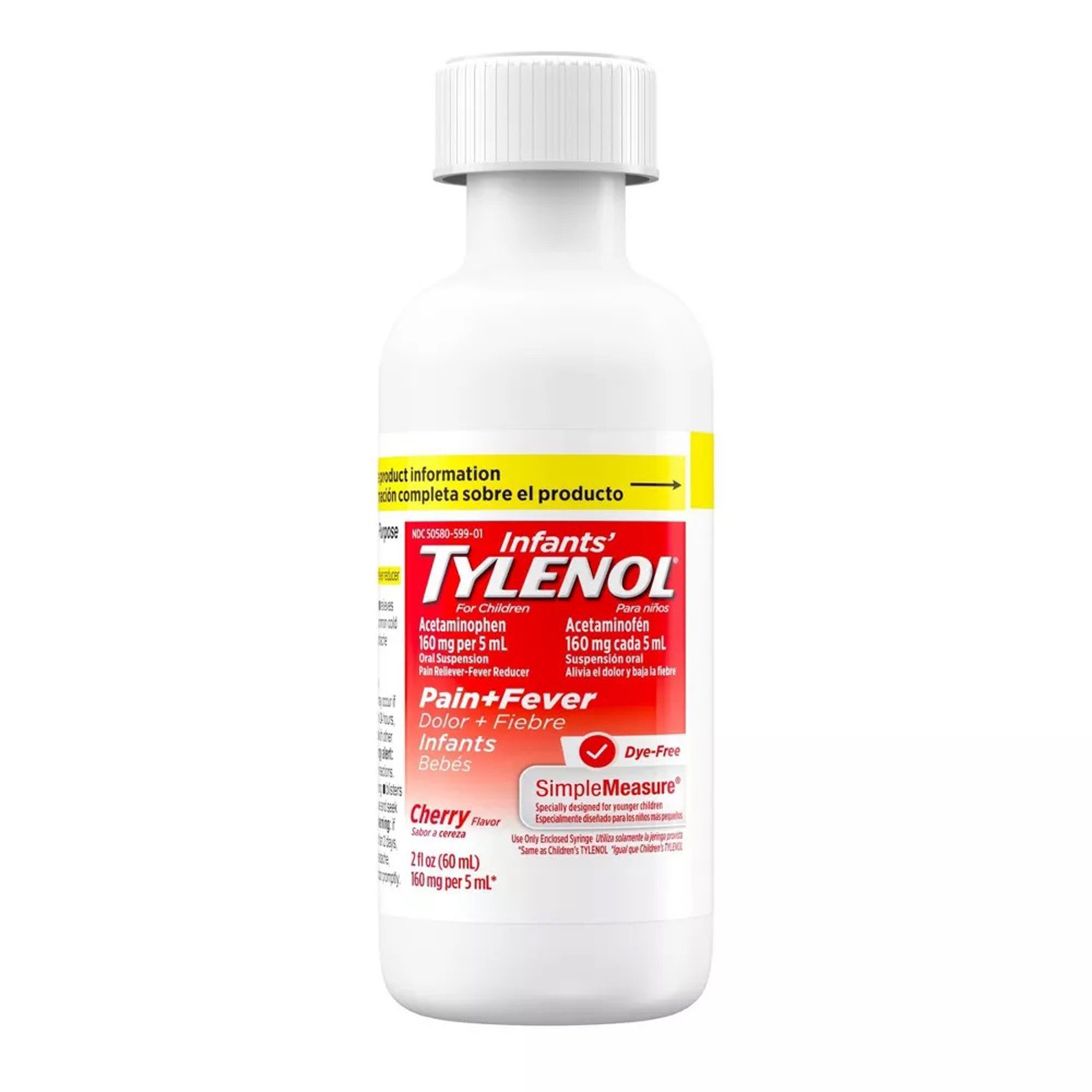 J & J Sales 05058059901 - Infants' Tylenol® Acetaminophen Children's Pain Relief - 1/Each