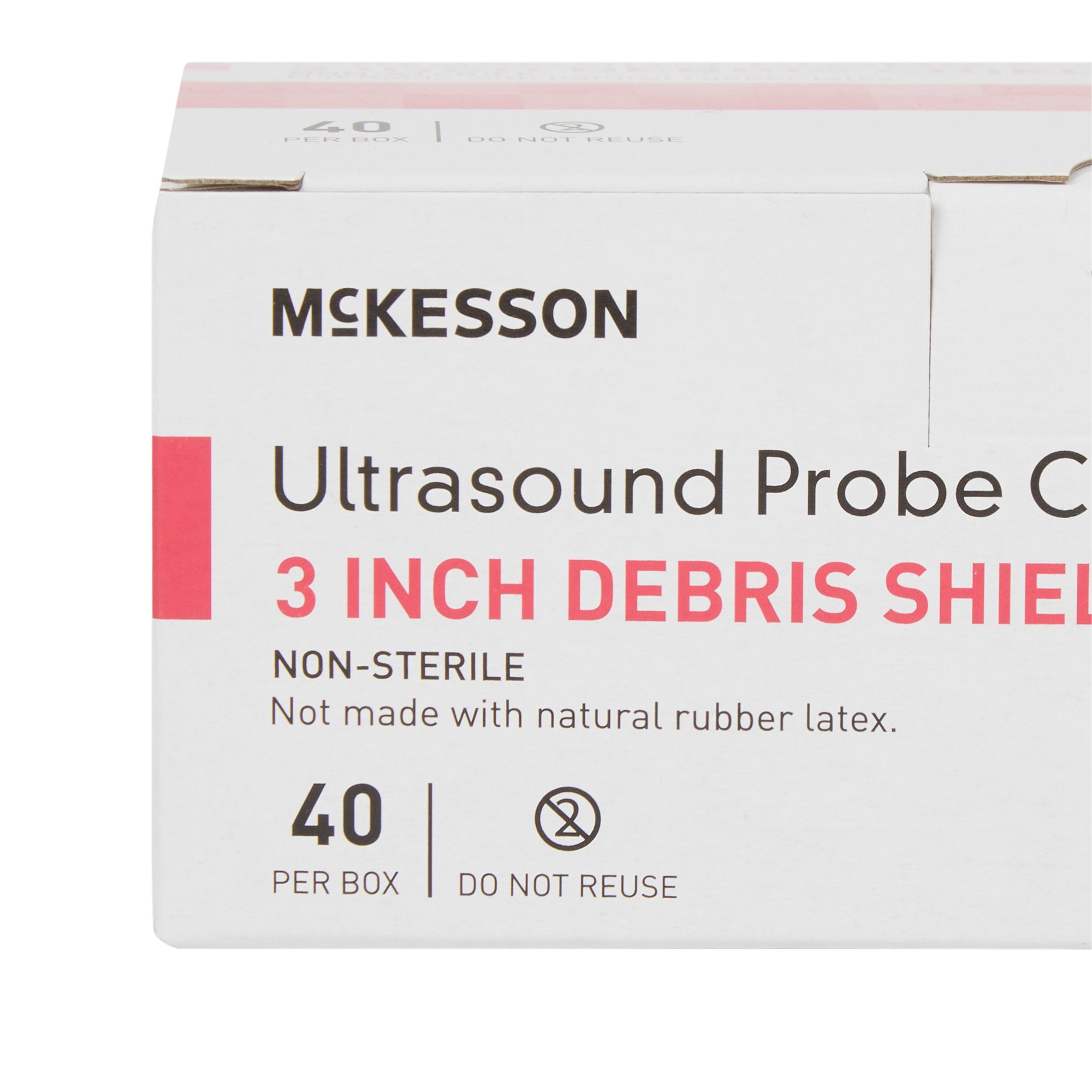 McKesson Brand 16-1006 - McKesson Ultrasound Probe Covers with Debris Shield - 40/Box, 800/Case