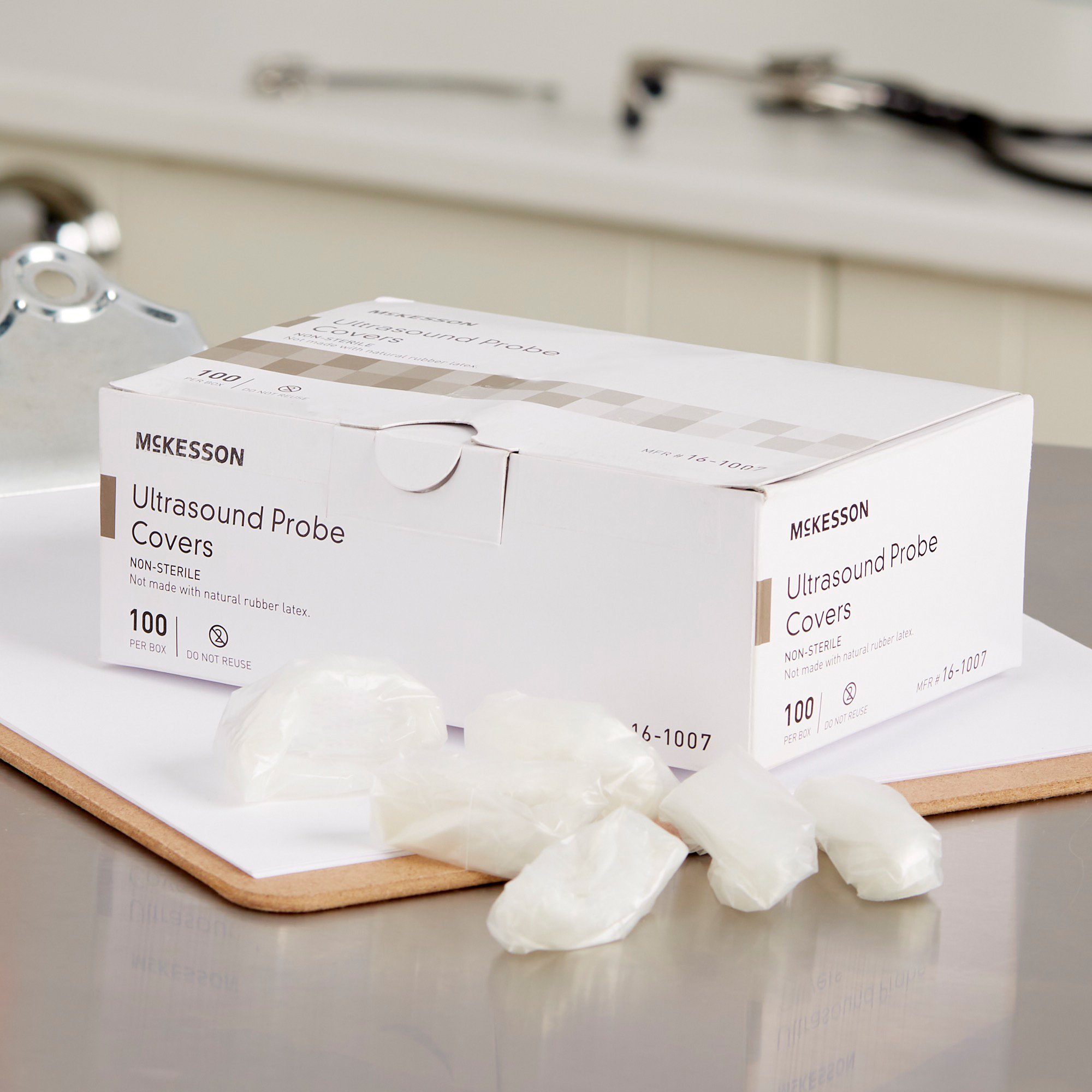McKesson Brand 16-1007 - McKesson Ultrasound Probe Cover - 100/Box, 2000/Case