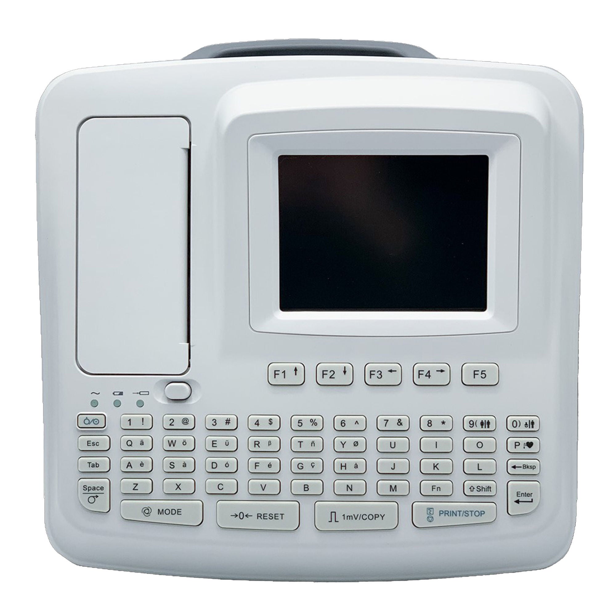EdanUSA & MDPro - SE-601C Electrocardiograph Edan SE-601 AC Power / Battery Operated LCD Display Stress