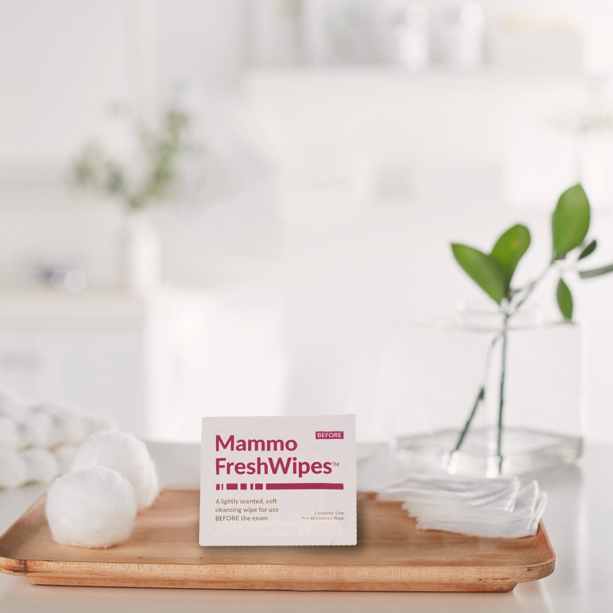 PDC Healthcare - MAMWIPE Mammo Freshwipes™ Mammography Cleansing Towelette