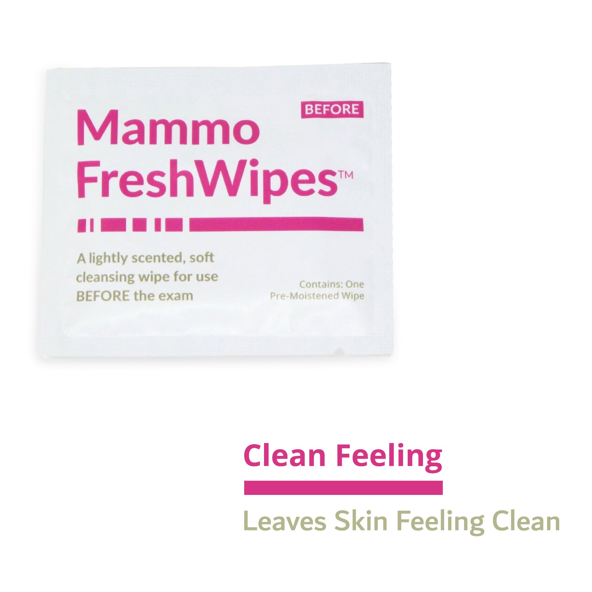 PDC Healthcare - MAMWIPE Mammo Freshwipes™ Mammography Cleansing Towelette