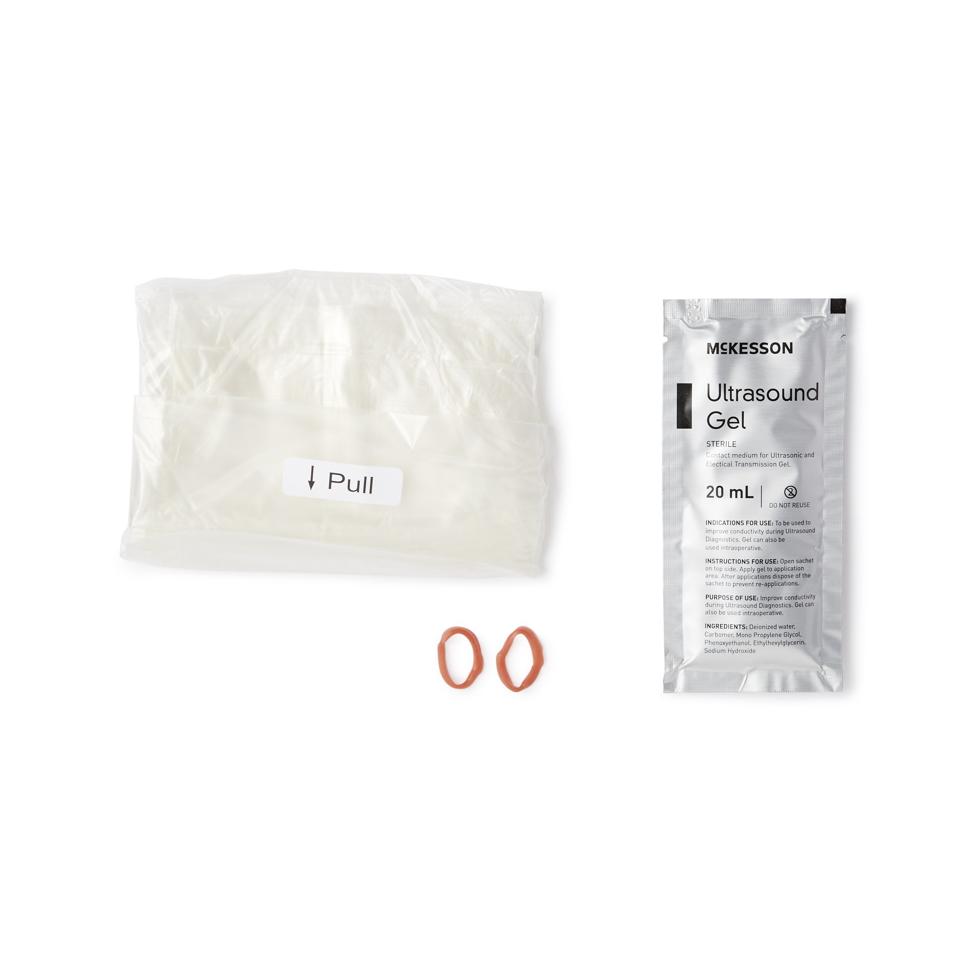 McKesson Brand - 16-1406 McKesson Telescopically Folded Transducer Cover