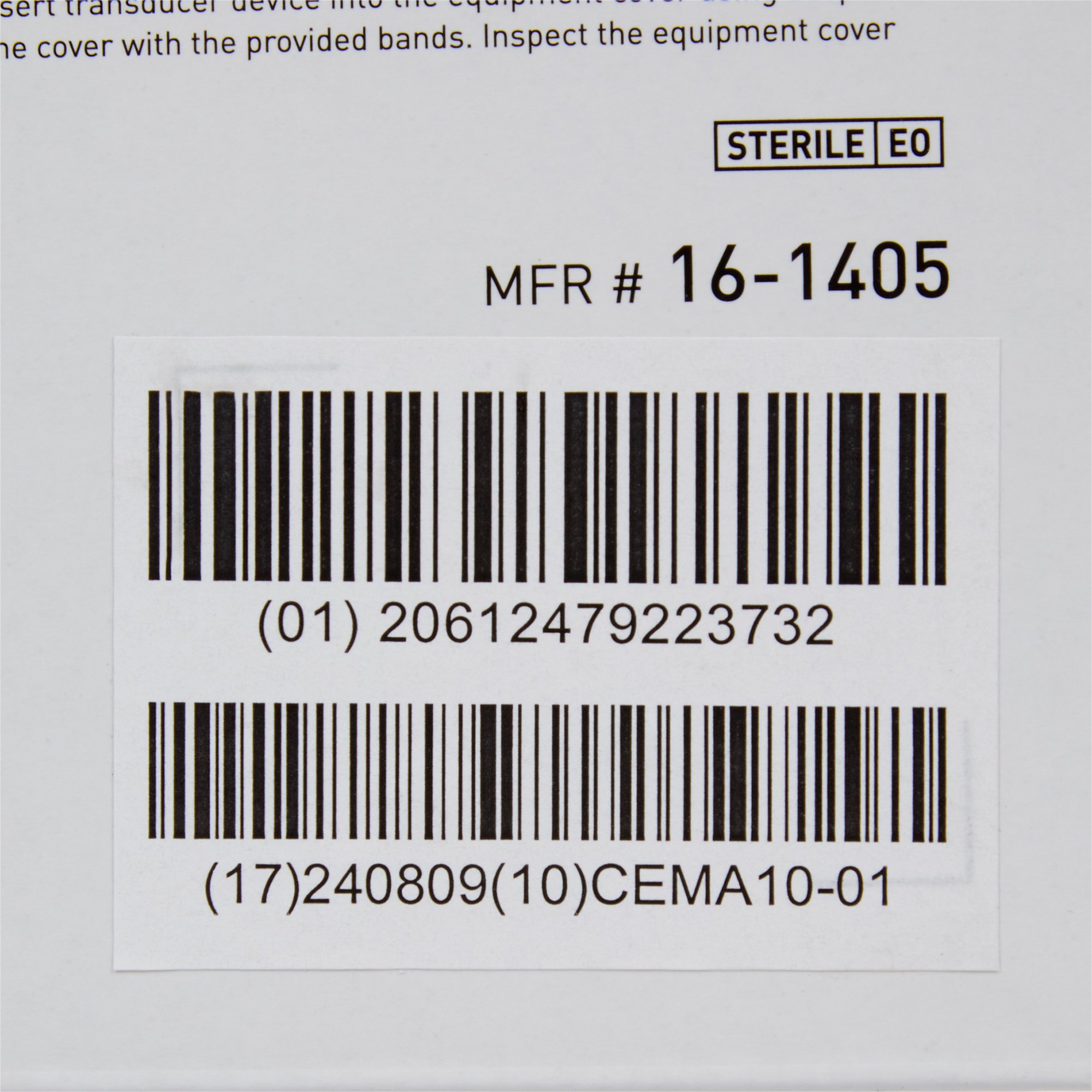 McKesson Brand - 16-1405 McKesson Telescopically Folded Transducer Cover