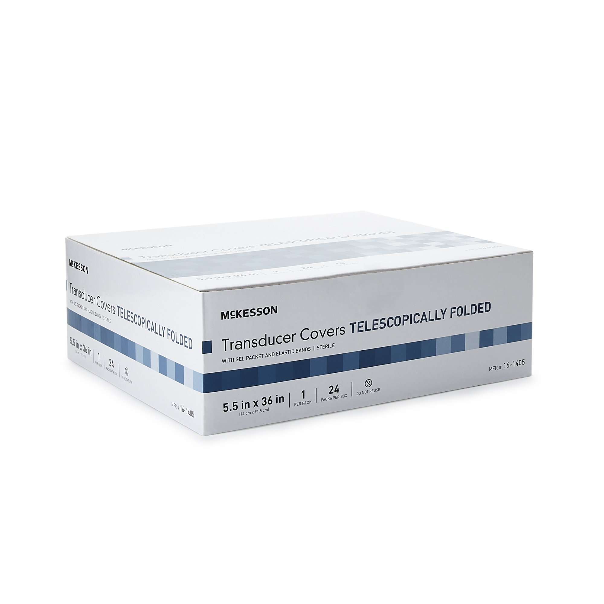 McKesson Brand - 16-1405 McKesson Telescopically Folded Transducer Cover