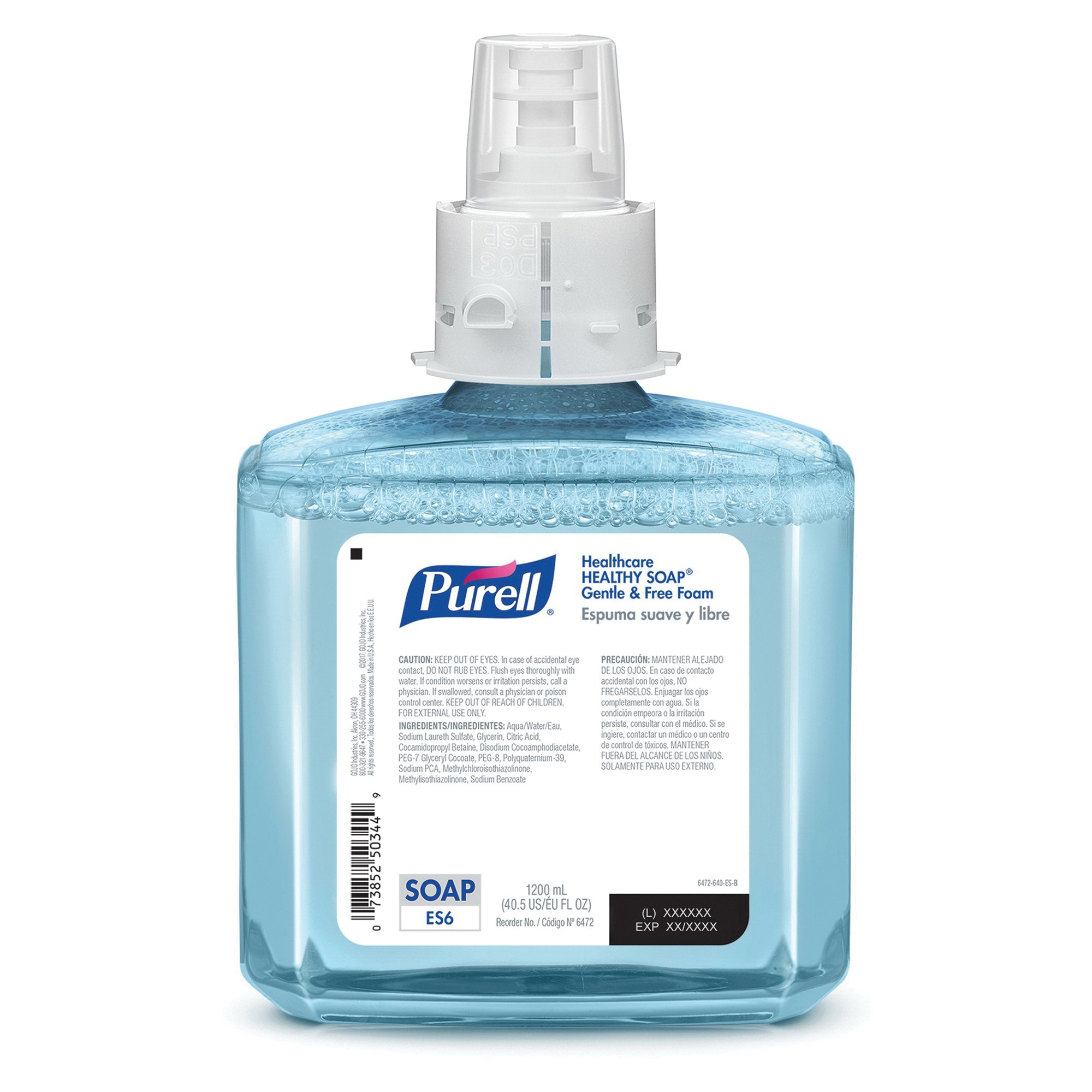 GOJO - 6472-02 Purell® Healthy Soap Gentle & Free Foam Soap for Purell ES6 Touch-Free Dispenser