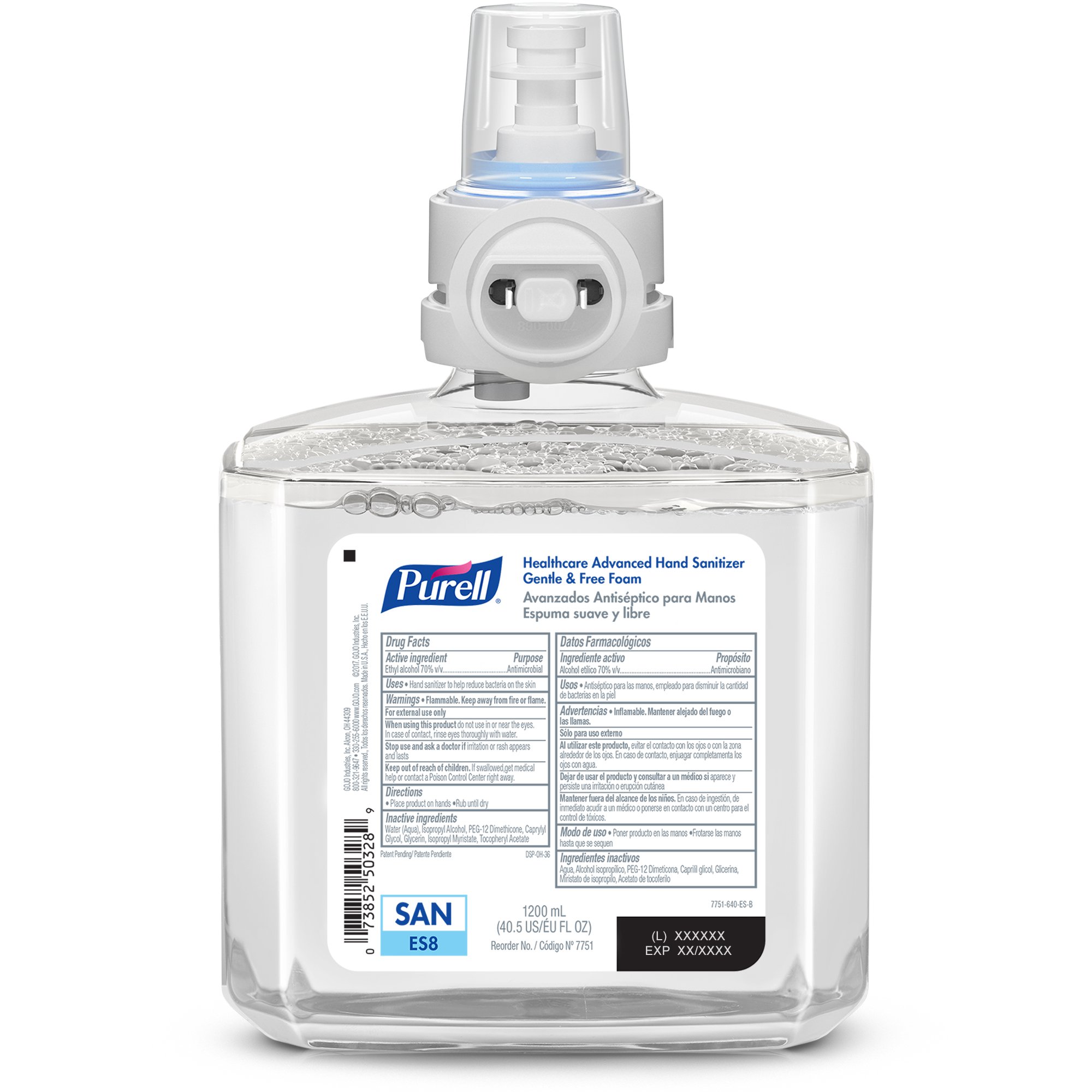 GOJO - 7751-02 Purell® Healthcare Advanced Gentle & Free Hand Sanitizer