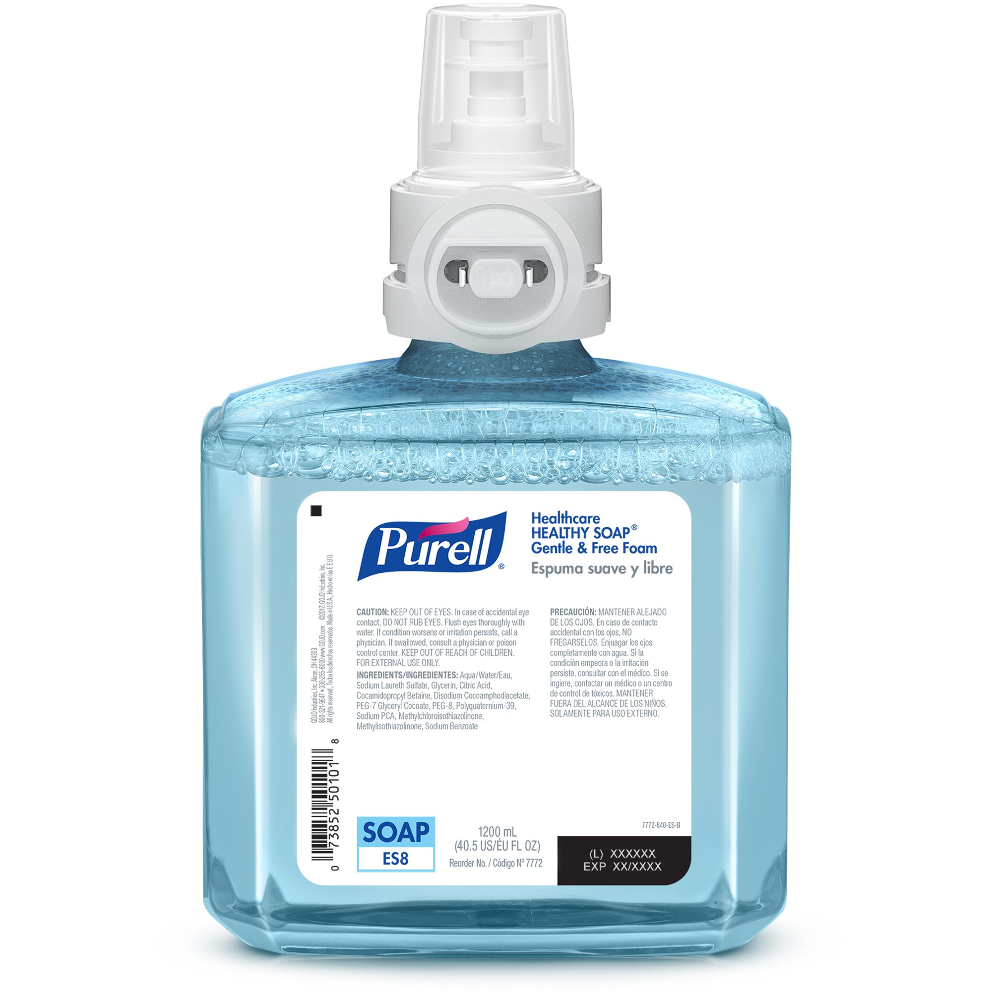 GOJO - 7772-02 Purell® Healthy Soap Gentle & Free Foam Soap for Purell ES8 Touch-Free Dispenser