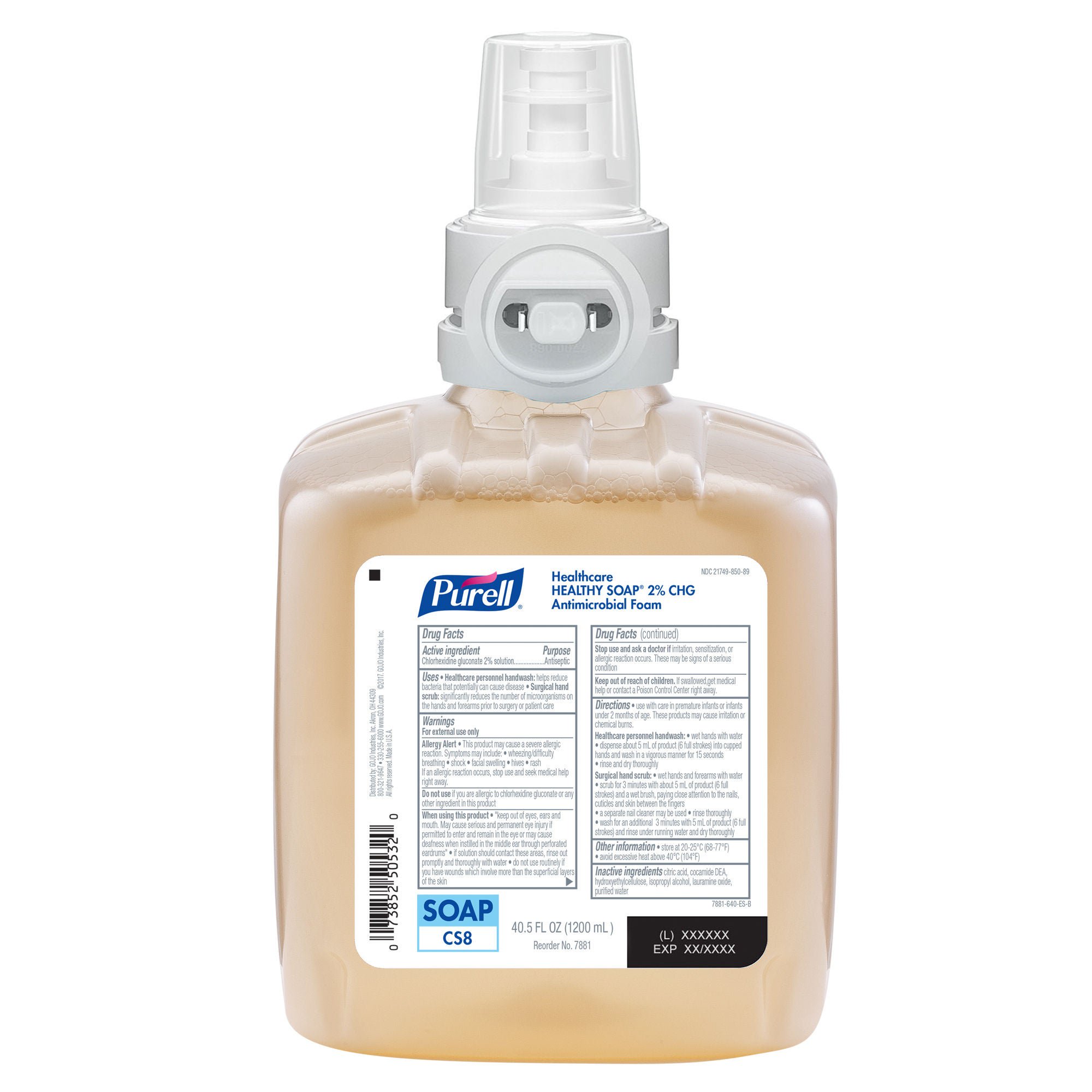 GOJO - 7881-02 Purell® Healthy Soap® Antimicrobial Soap for Purell® CS8 Touch-Free Dispenser