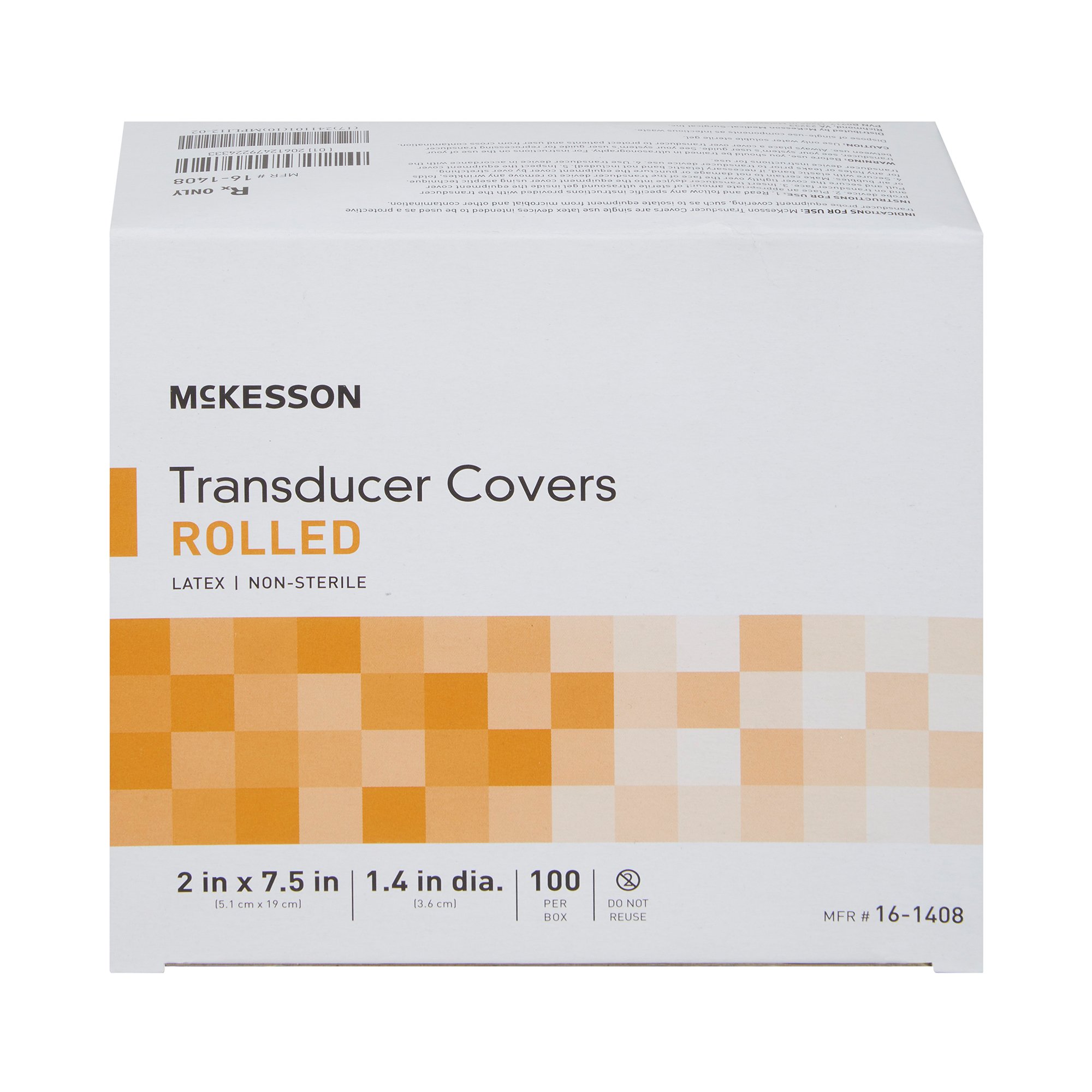 McKesson Brand 16-1408 - McKesson Transducer Cover - 100/Box, 2400/Case