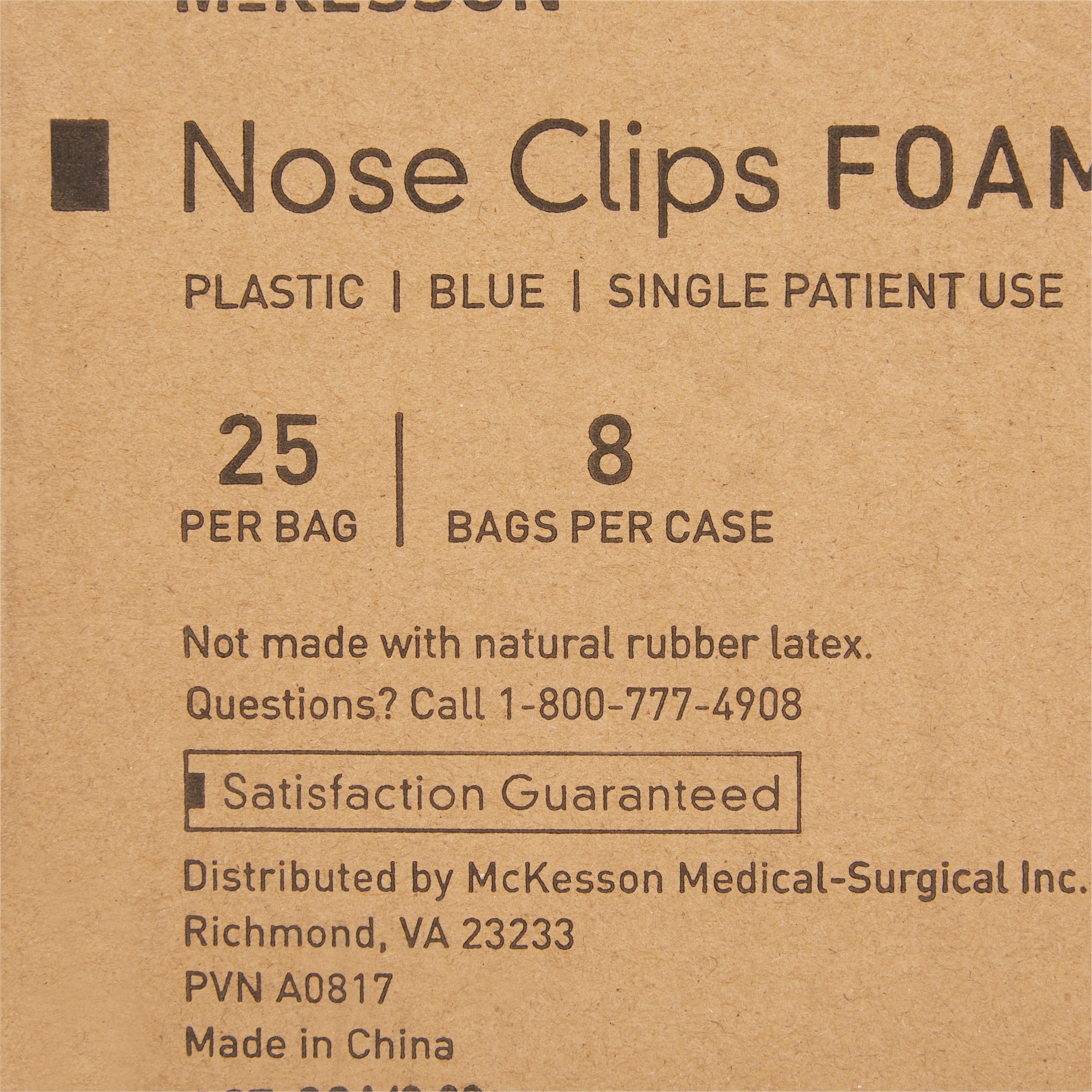 McKesson Brand - 16-MCKNC McKesson Nose Clips for use with Spirometer