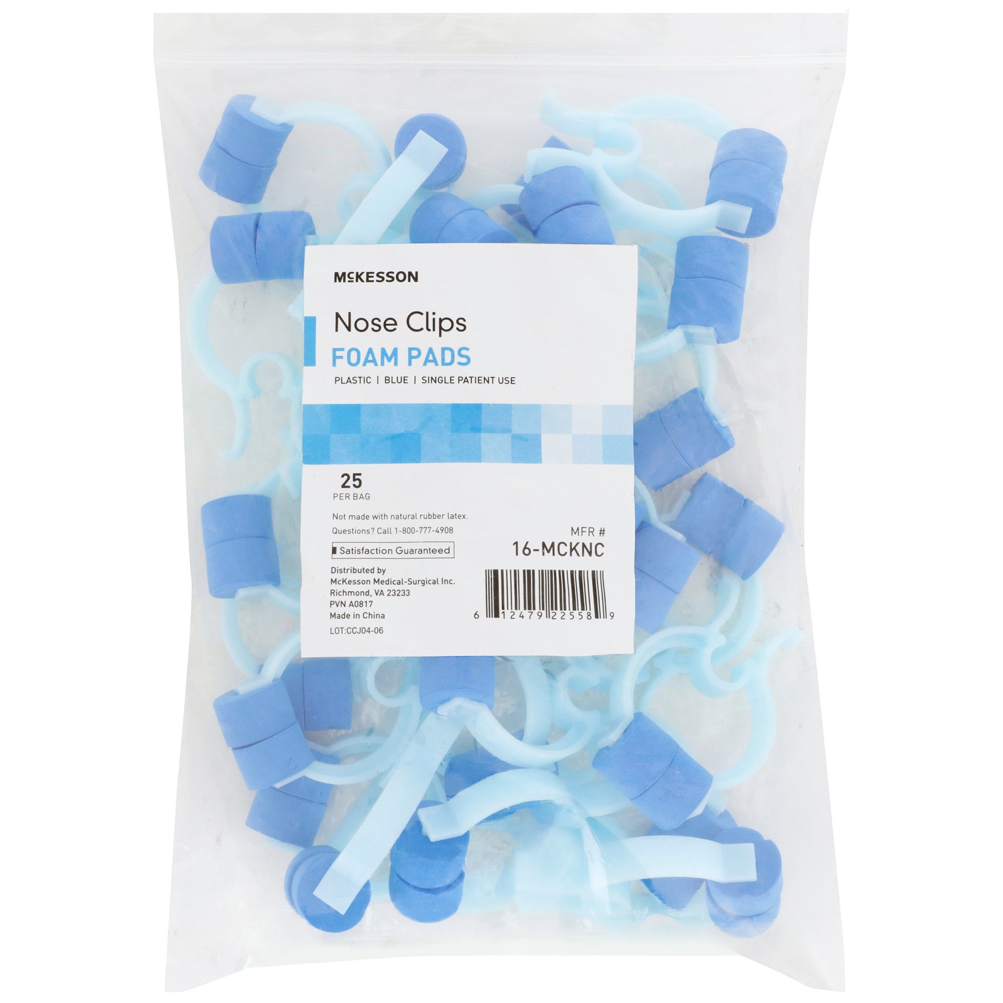 McKesson Brand - 16-MCKNC McKesson Nose Clips for use with Spirometer
