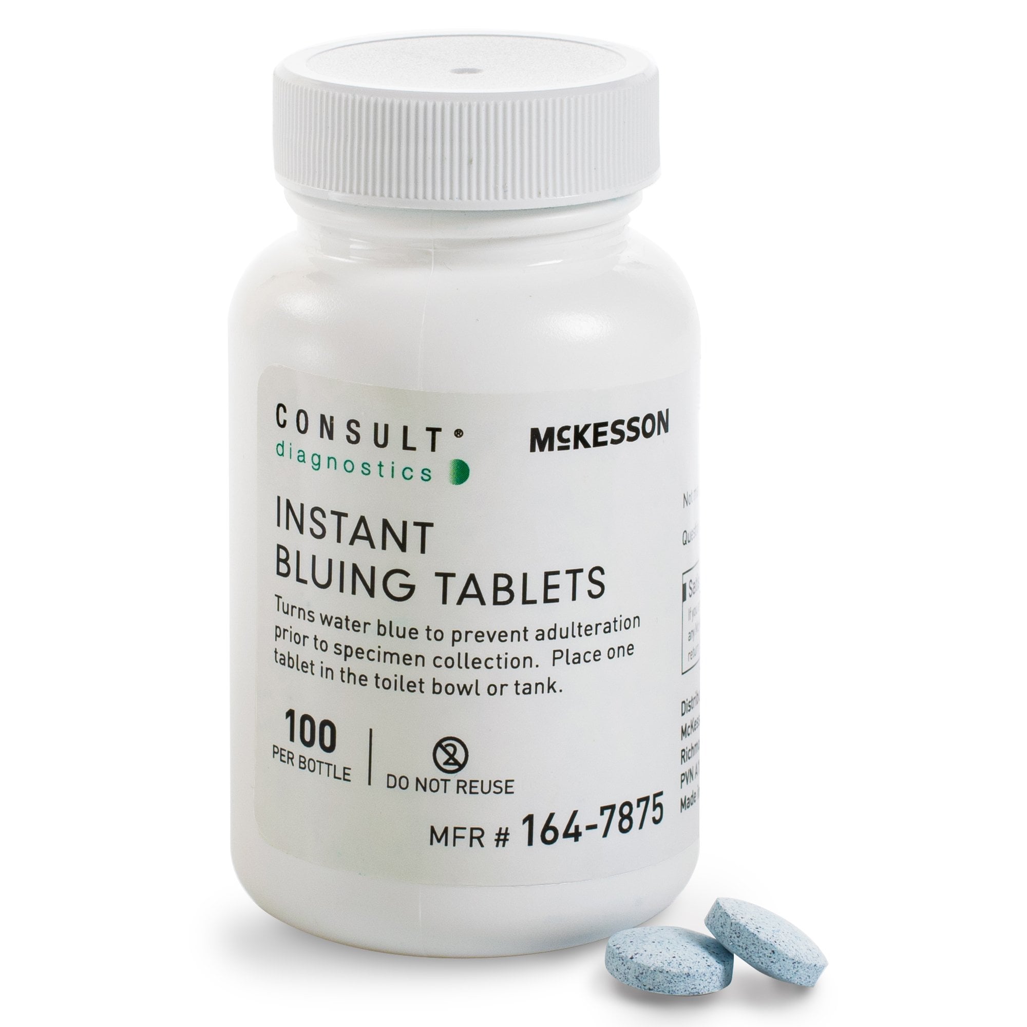McKesson Brand - 164-7875 McKesson Consult™ Instant Bluing Tablets