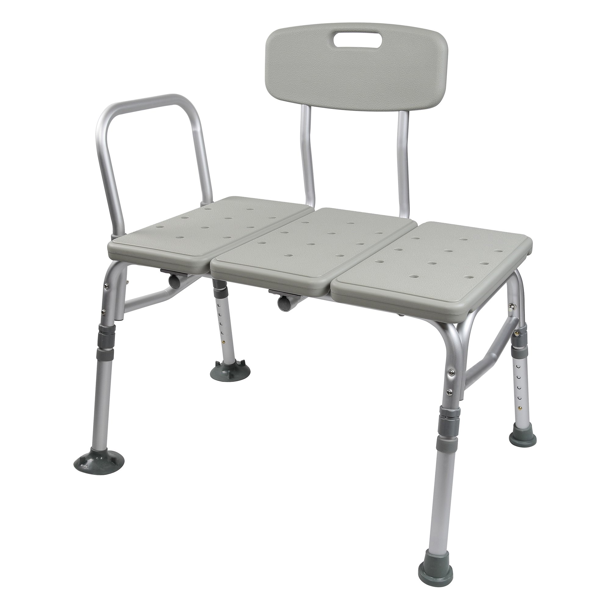 McKesson Brand - 146-12011KD-2 McKesson Knocked Down Bath Transfer Bench