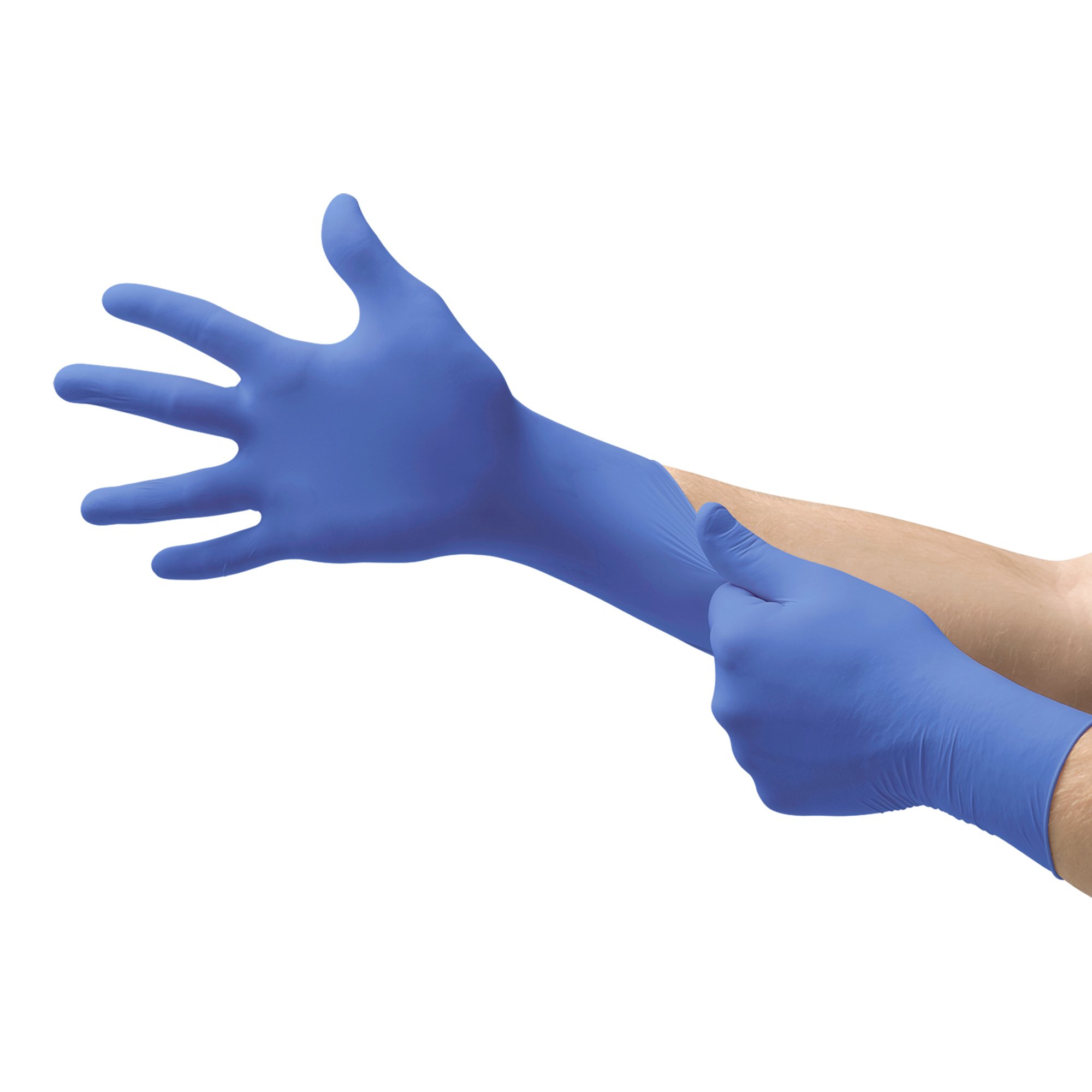 Microflex Medical N213 - Cobalt® X Nitrile Exam Glove, Large, Blue - 100/Box, 1000/Case