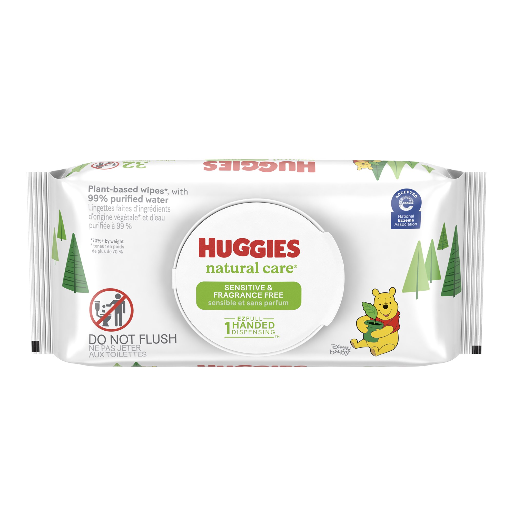 Kimberly Clark - 42511 Huggies® Natural Care® Baby Wipe