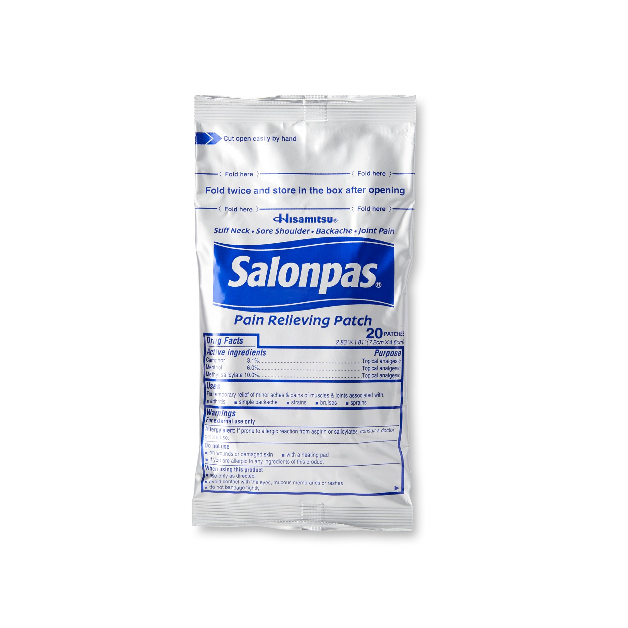 Emerson Healthcare - 46581011060 Salonpas® Pain Relieving Patches