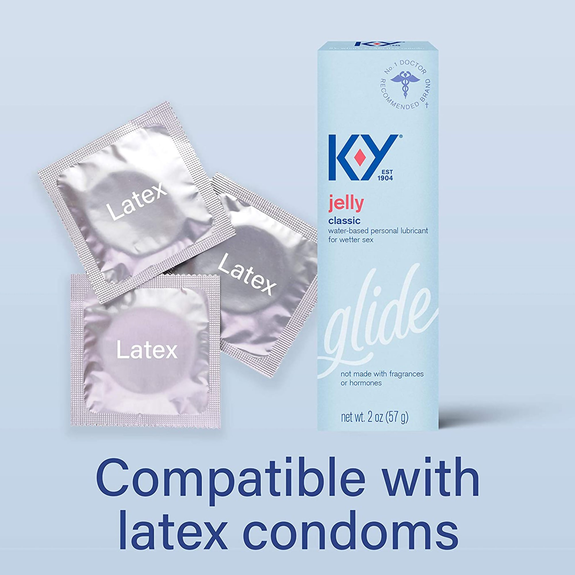 Reckitt Benckiser 67981008902 - K-Y® Water / Glycerin / Hydroxyethylcellulose Personal Lubricant - 1/Each