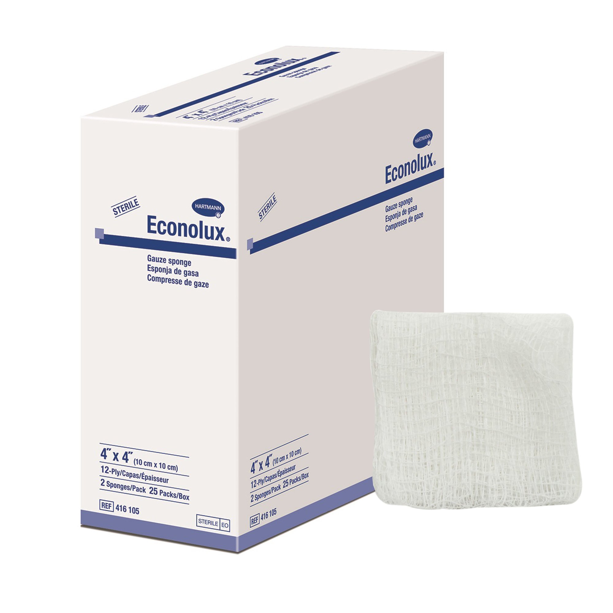 Hartmann - 416105 Econolux® Sterile Gauze Sponge