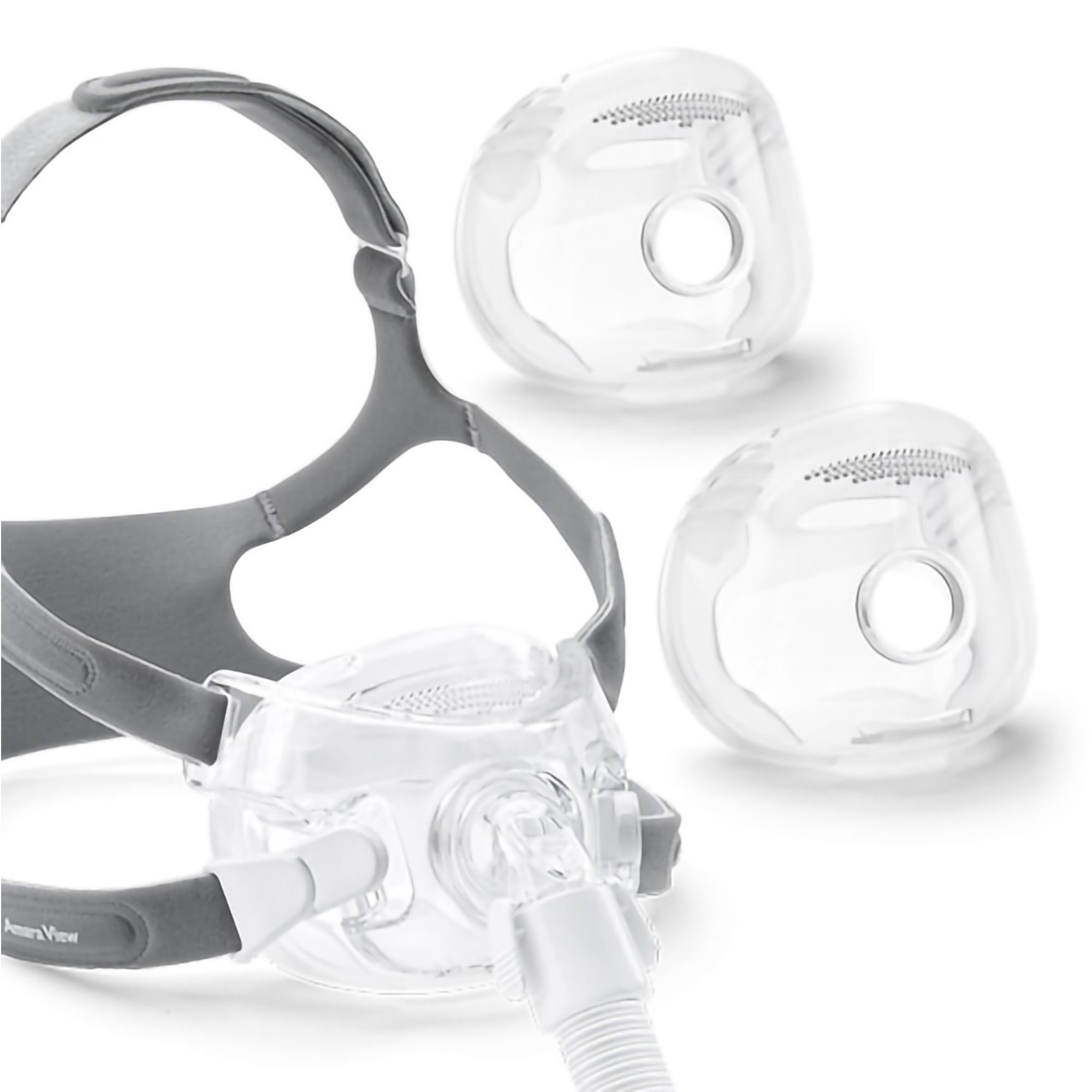 Respironics - 1090670 CPAP Mask Kit CPAP Starter Kit Amara™ View Full Face Style Small / Medium / Large Cushions Adult