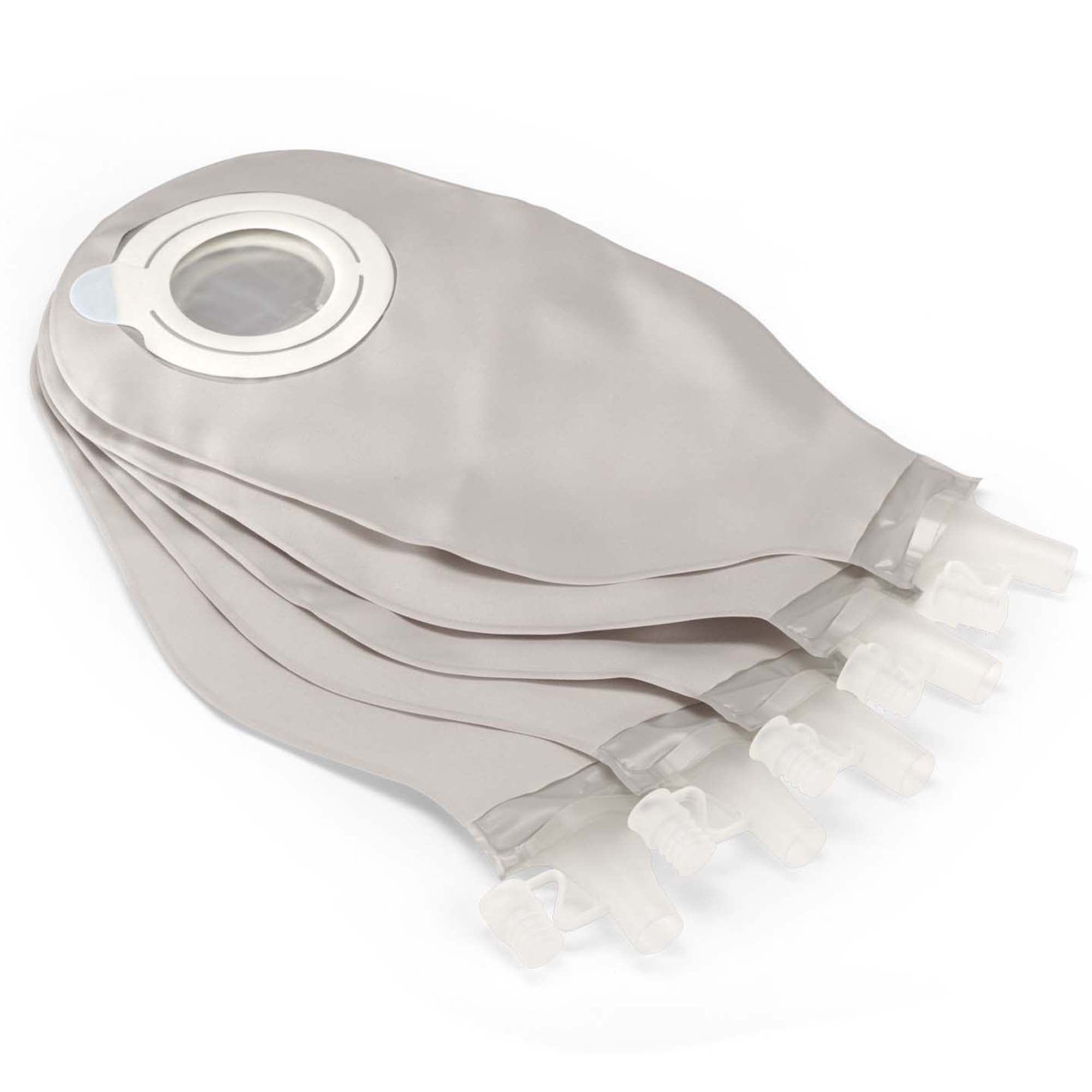 Coloplast - 18656 Ileostomy Pouch SenSura® Mio Flex High Output Two-Piece System 12-1/2 Inch Length, Maxi Transparent Gray 70 mm Stoma Drainable