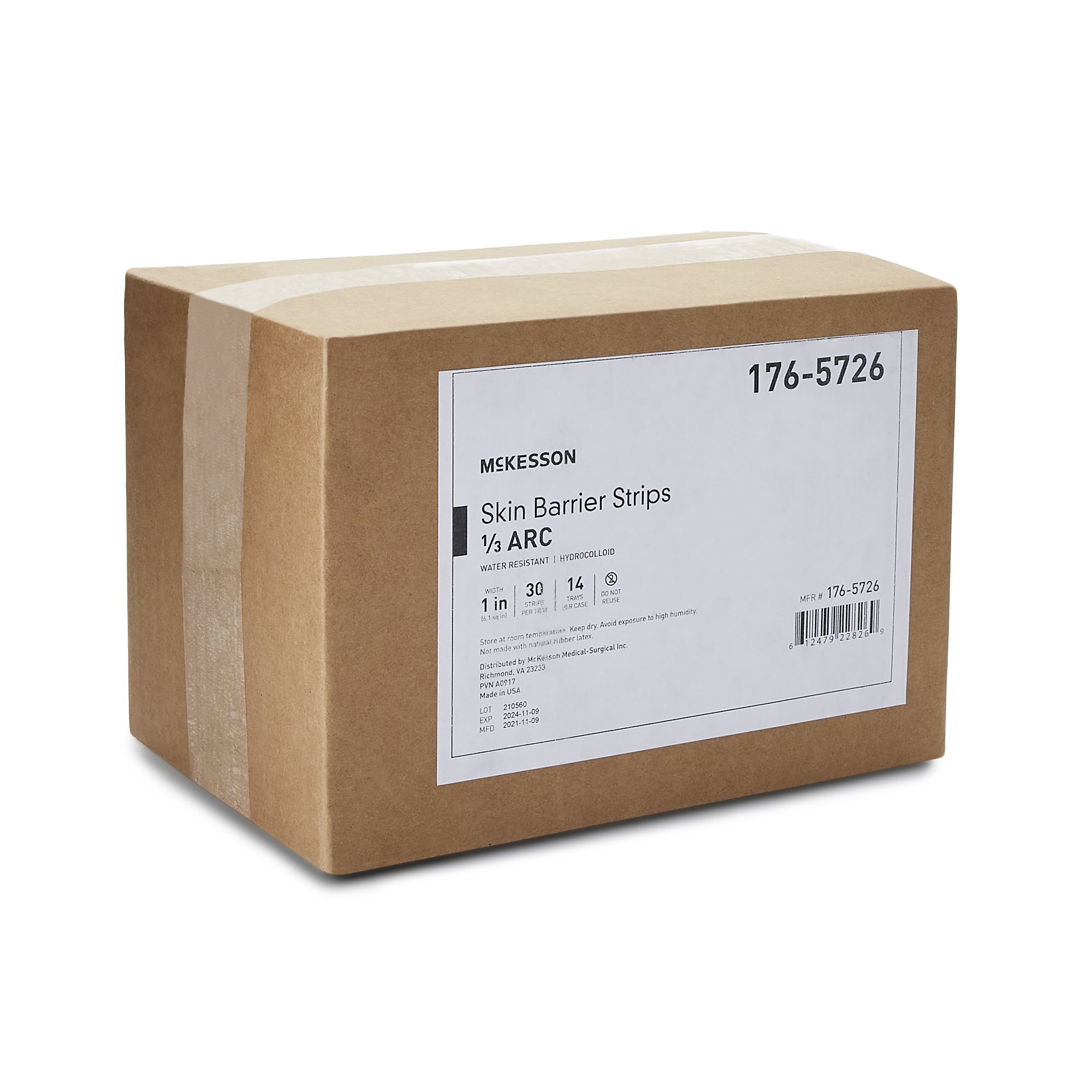 McKesson Brand - 176-5726 McKesson Skin Barrier 1/3 Arc Strip