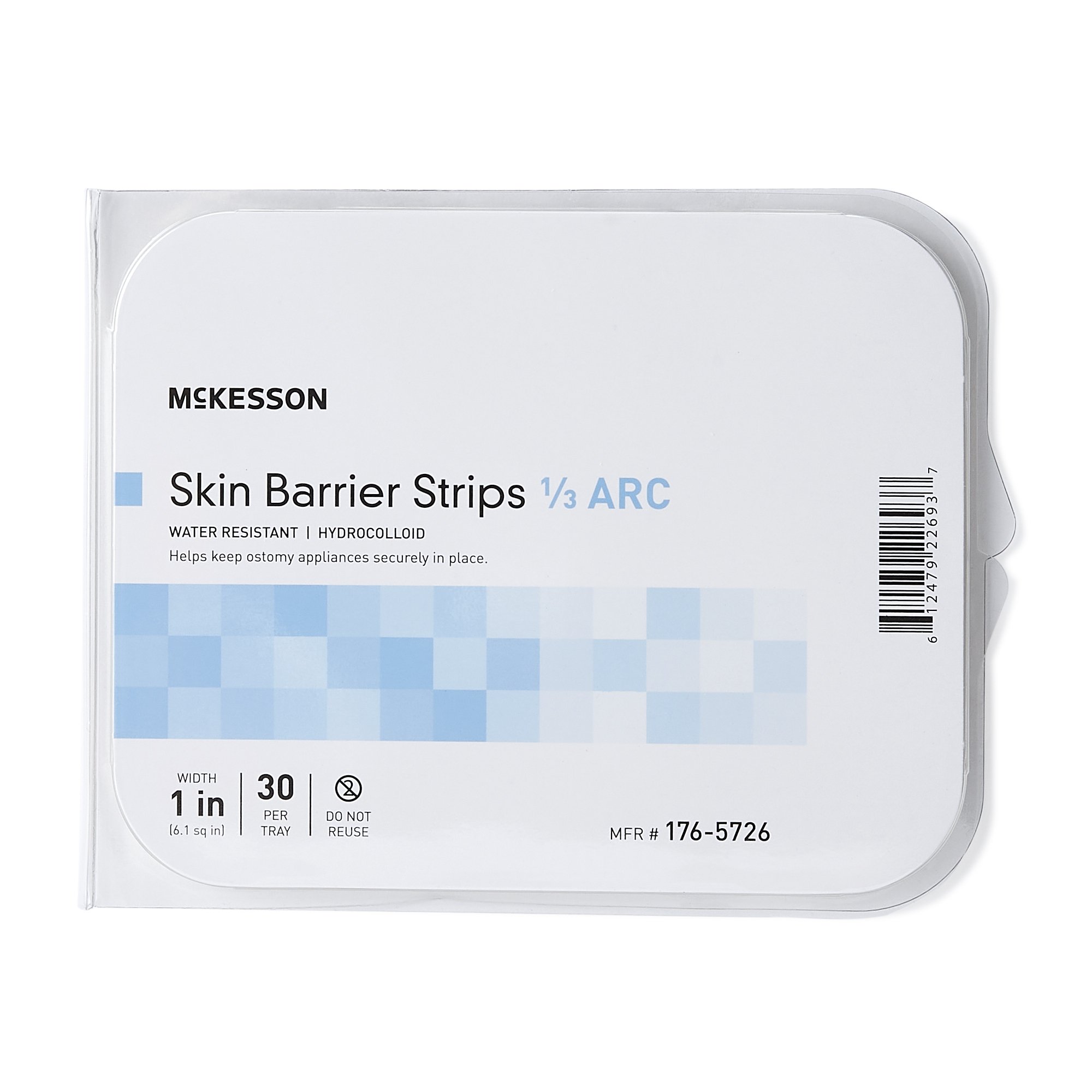 McKesson Brand - 176-5726 McKesson Skin Barrier 1/3 Arc Strip