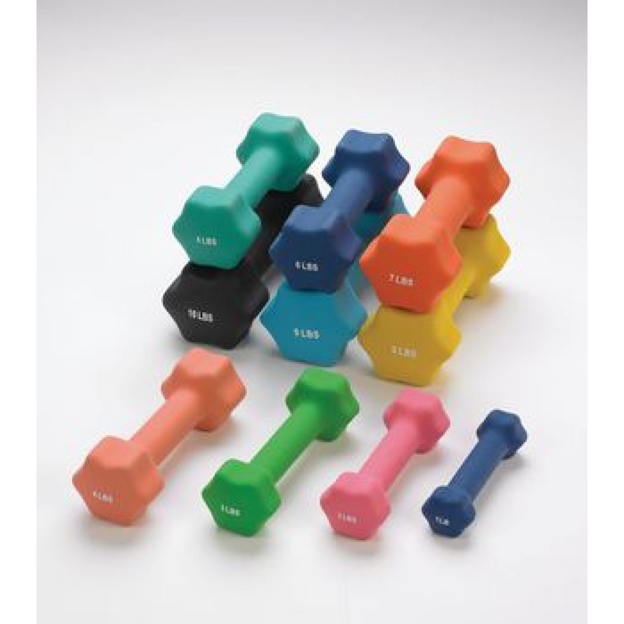Performance Health - 081513753 Dumbbell Hexagon Heads Sammons Preston® 1 lbs.