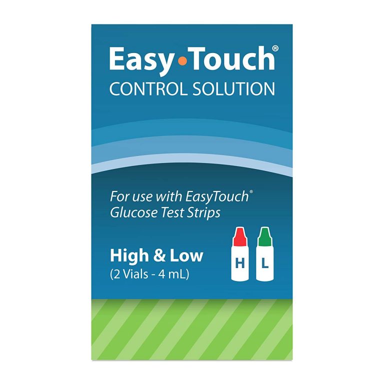 MHC Medical - 810001 Blood Glucose Control Solution 4 mL Level 1