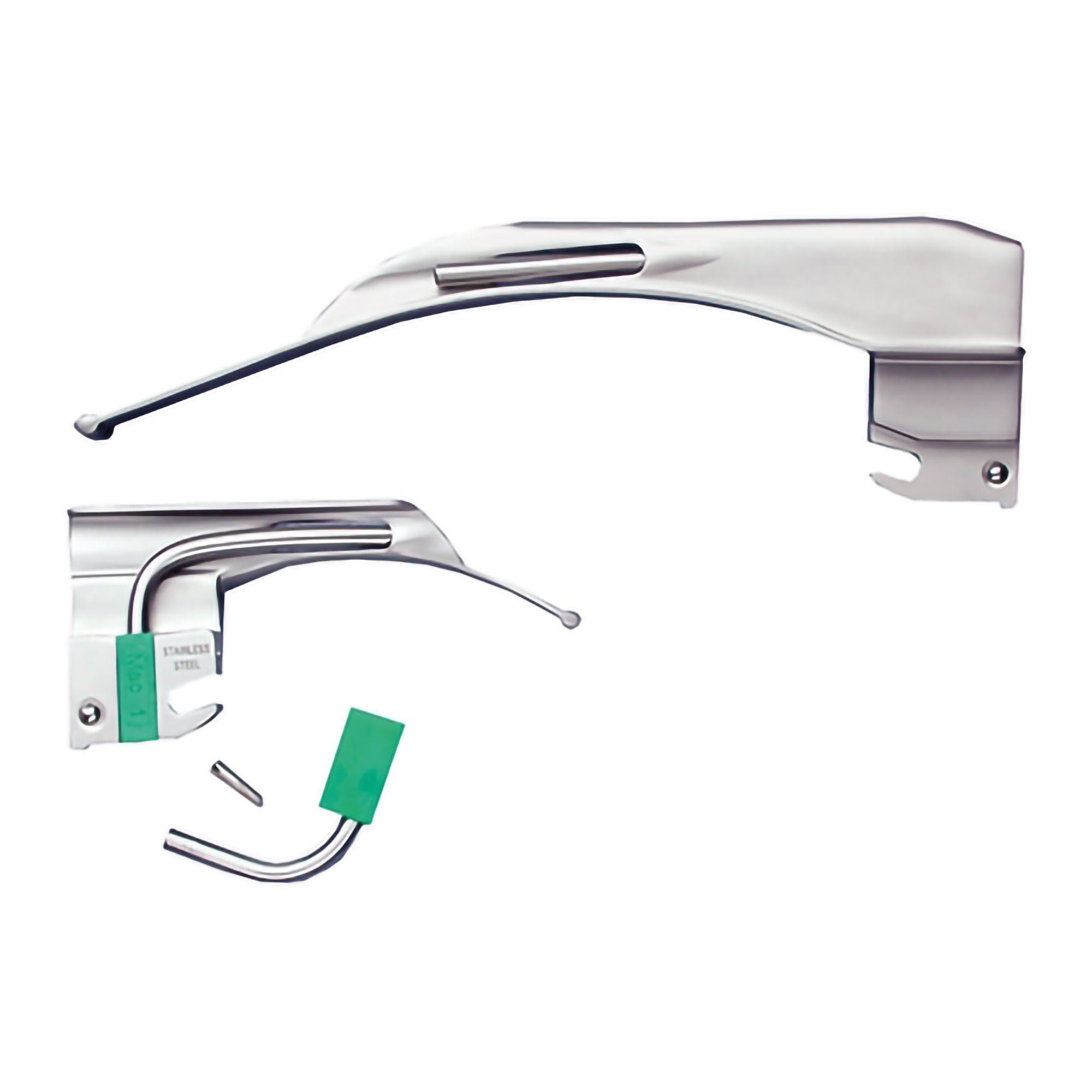 McKesson Brand - 4074FMM Laryngoscope Blade McKesson Macintosh Type Fiberoptic Light Adult NonSterile