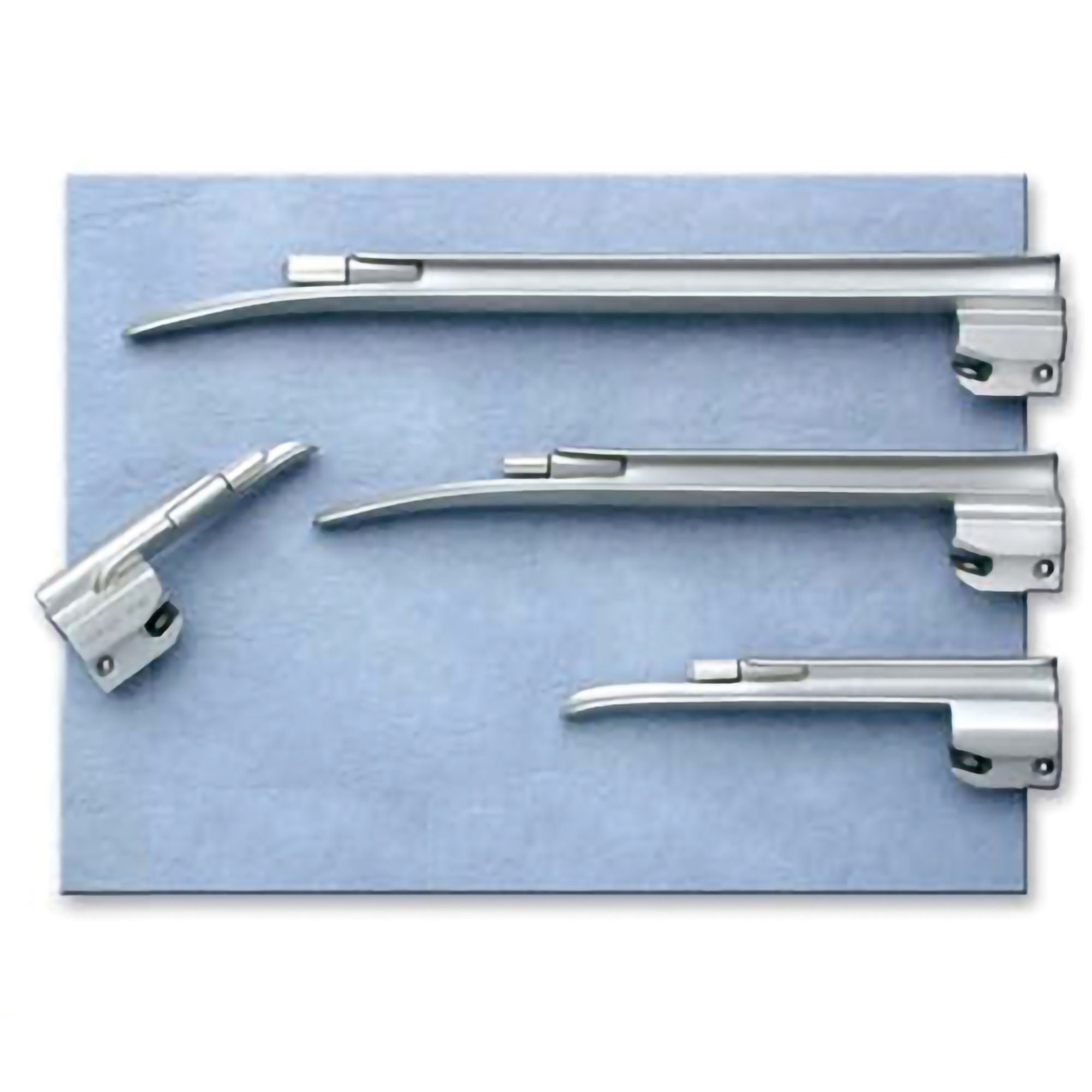 McKesson Brand - 4083MM Laryngoscope Blade McKesson Miller Type Conventional Light Universal NonSterile
